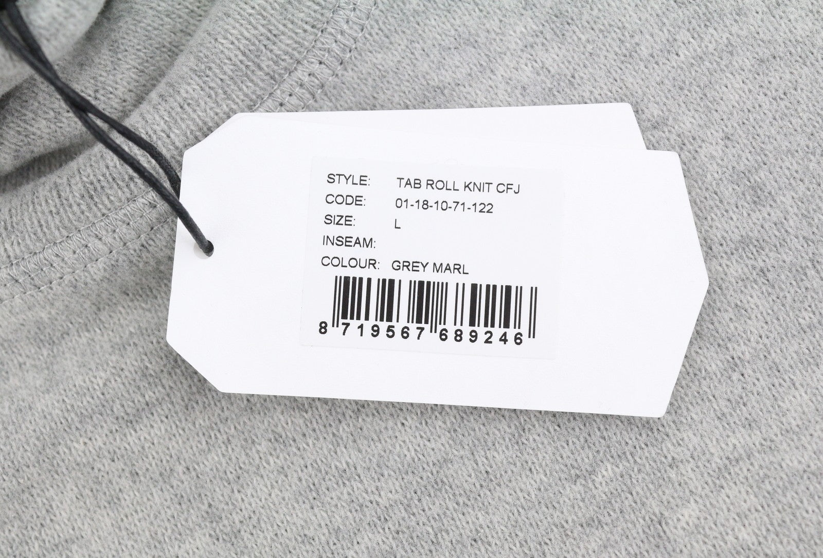 Jumper Tab Roll Knit