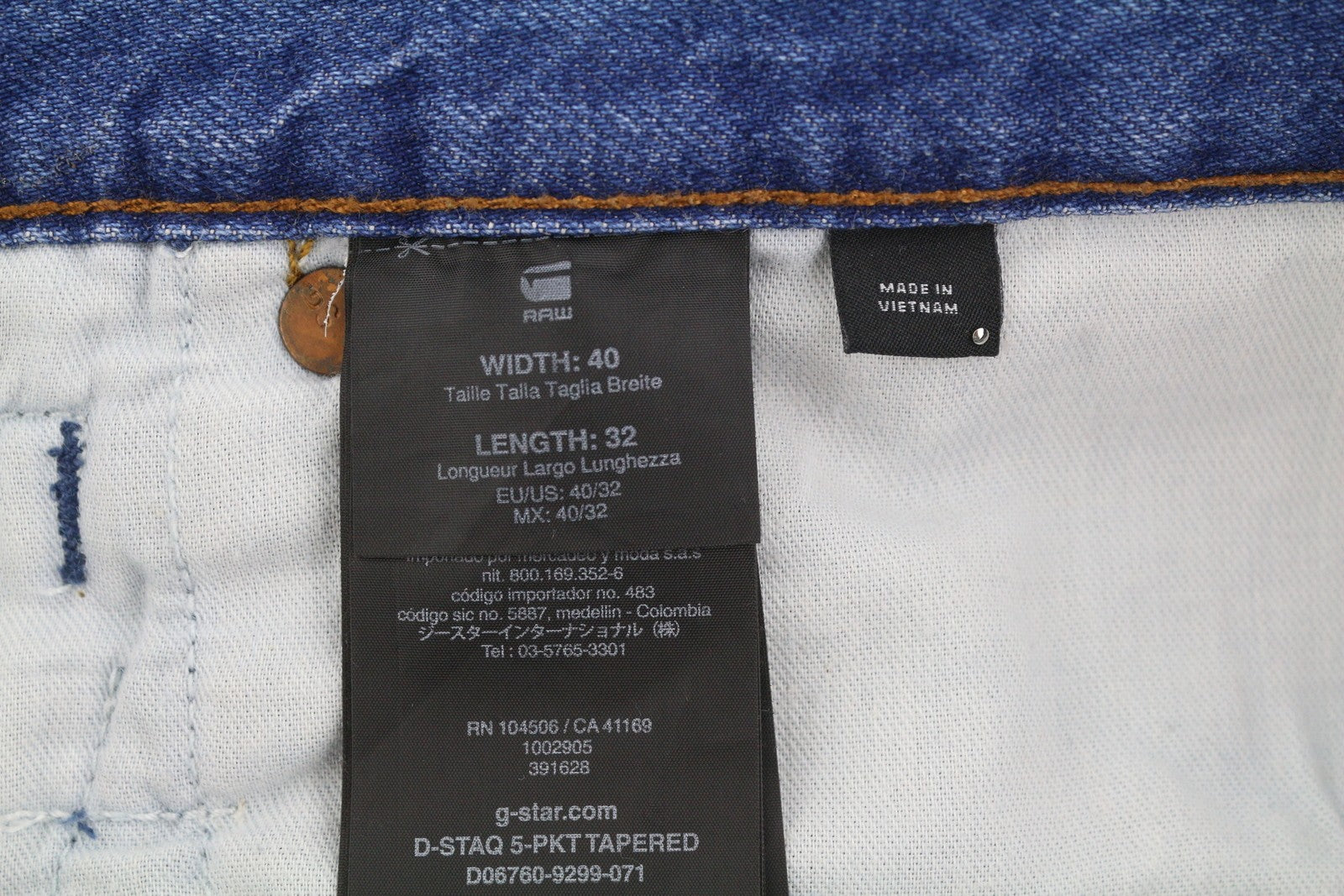 Jeans D-Staq 5-PKT Tapered