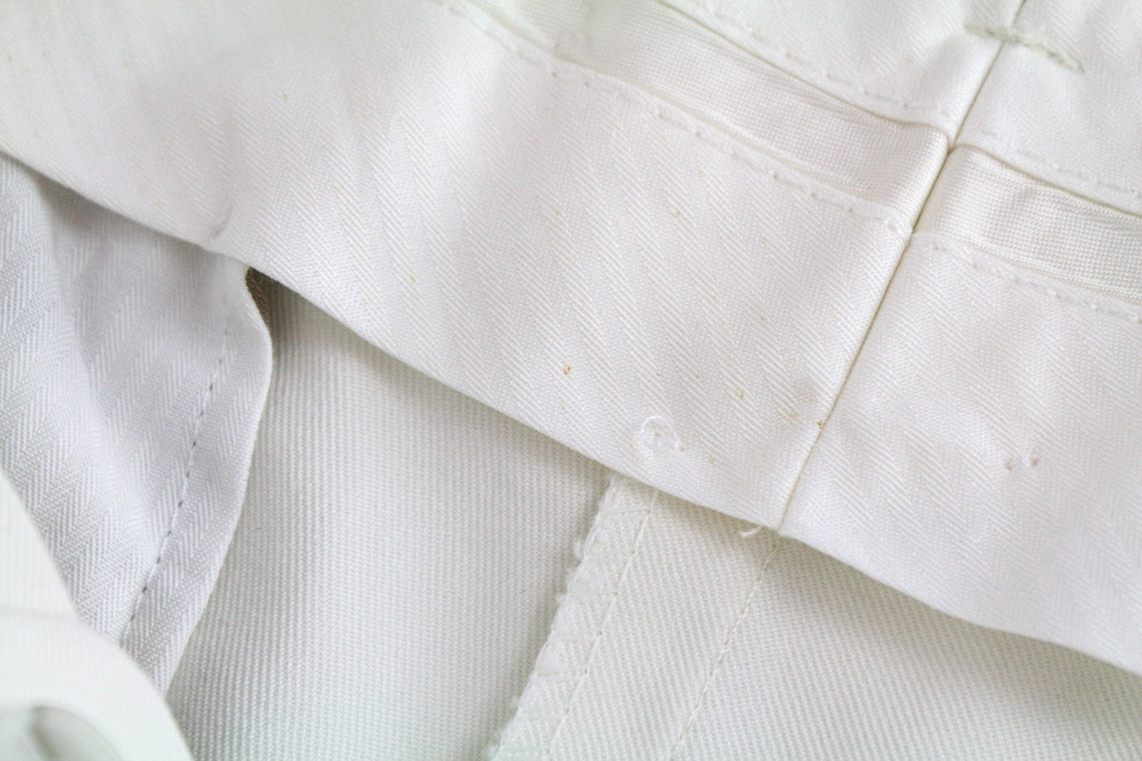 SUITSUPPLY Havana Men's UK40R Off-White Slim Fit Pure Cotton Formal 2Pc Suit