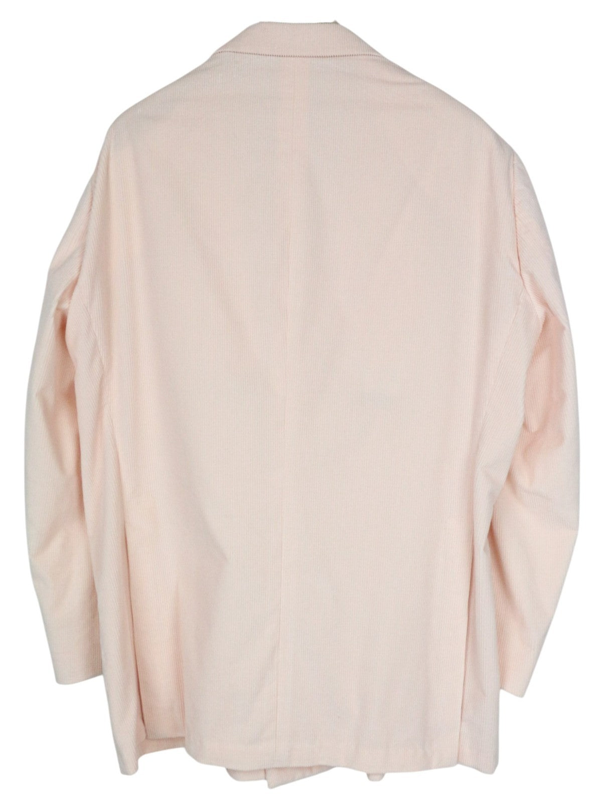 SUITSUPPLY La Spalla Men's UK52R Pink Cotton Corduroy Double Breasted Blazer