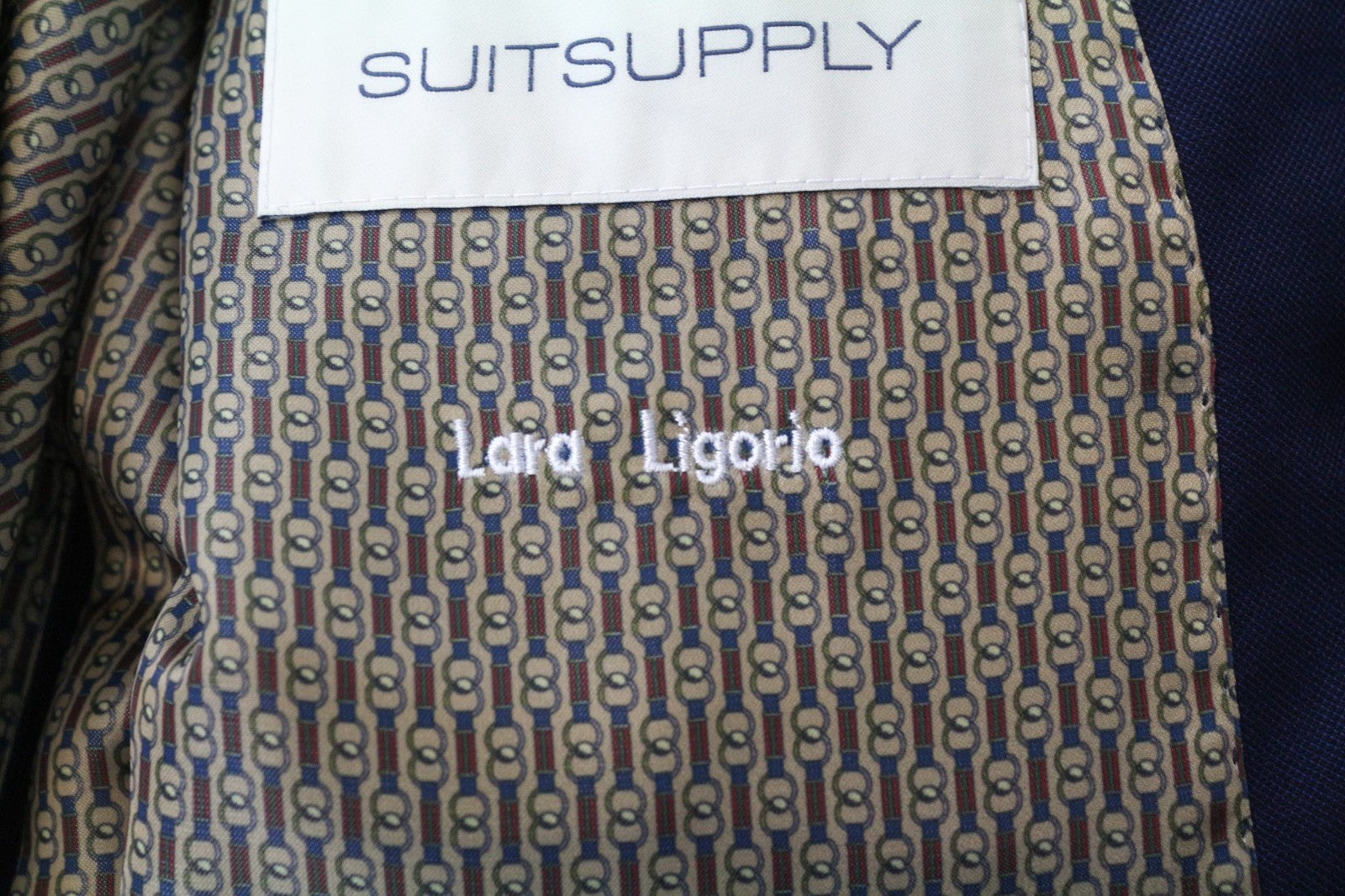 Blue Wool Suit