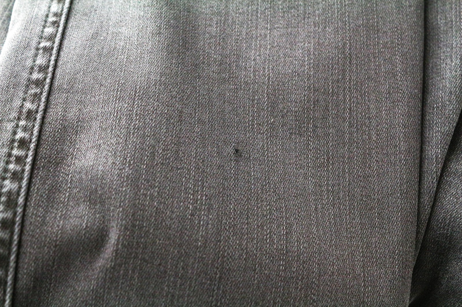 REPLAY Anbass Men's W30/L34 Dark Grey Slim Distressed Stretch Zip Fly Jeans