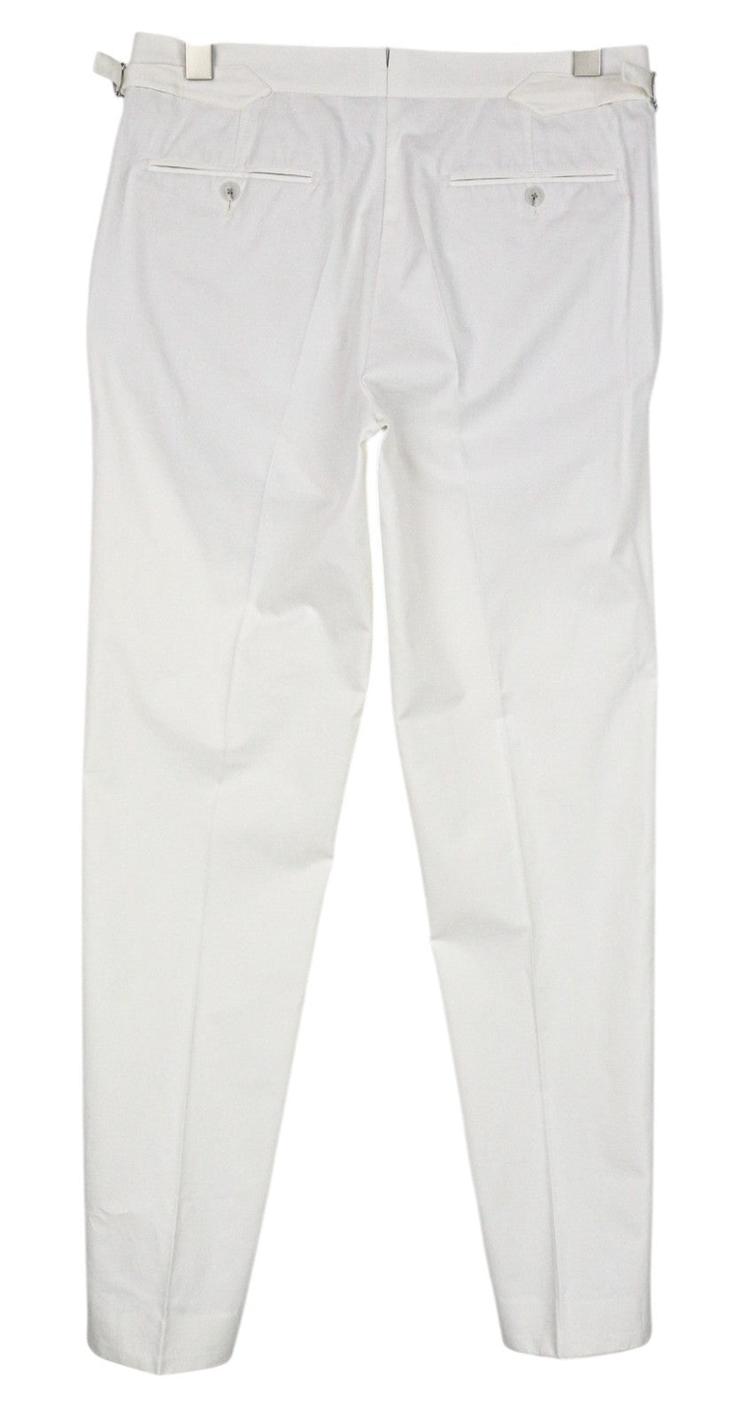 SUITSUPPLY Havana Men's UK38R Off-White Slim Fit Pure Cotton Unlined 2Pc Suit