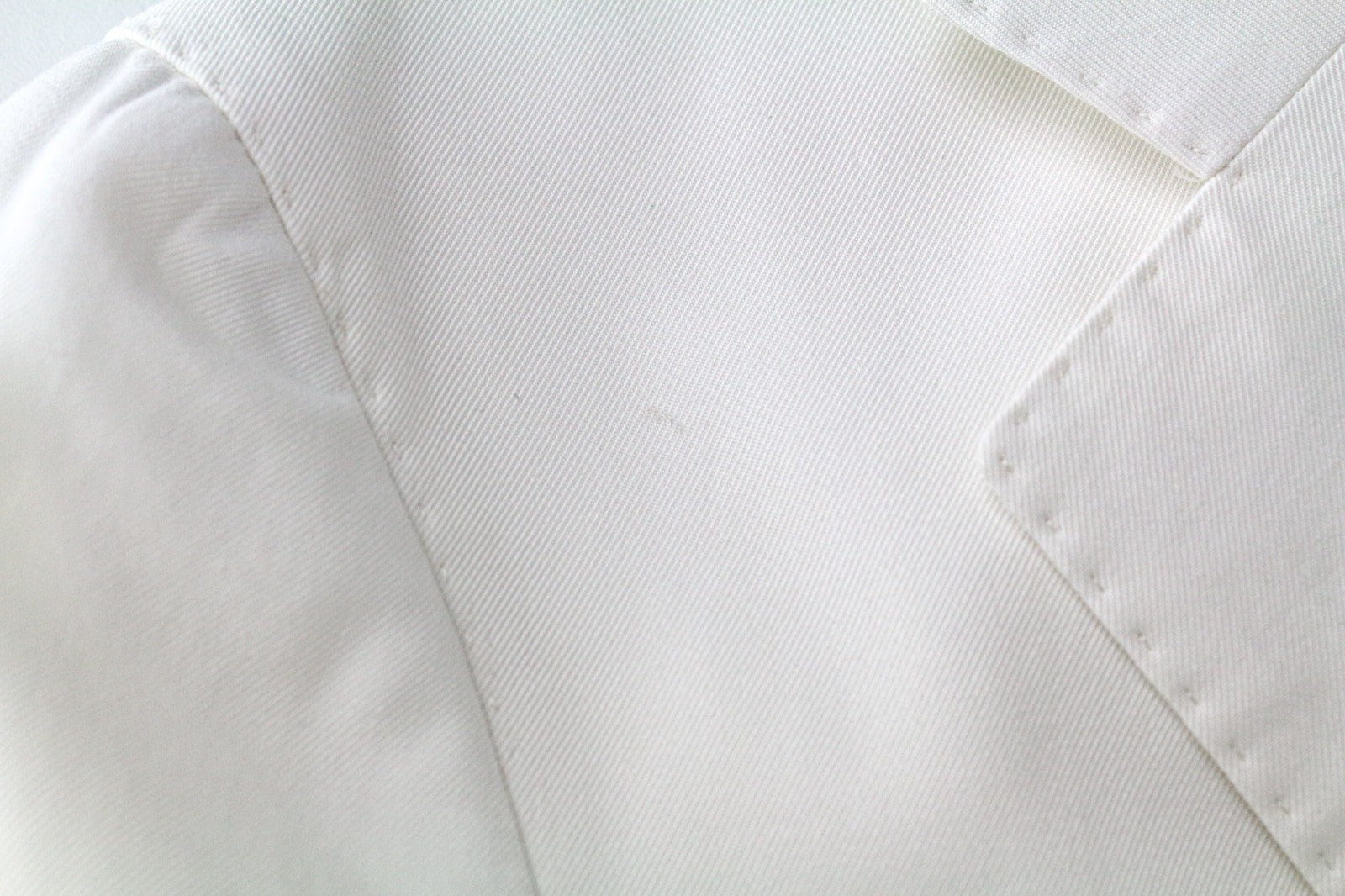 SUITSUPPLY Havana Men's UK38R Off-White Slim Fit Pure Cotton Unlined 2Pc Suit