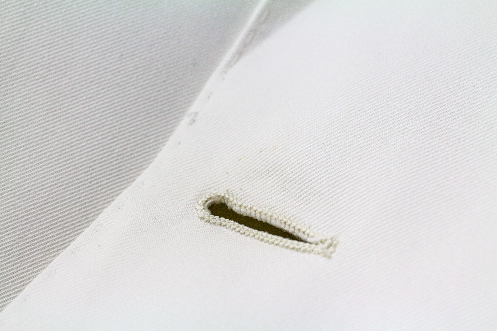 SUITSUPPLY Havana Men's UK38R Off-White Slim Cotton Single Breasted 2Pc Blazer