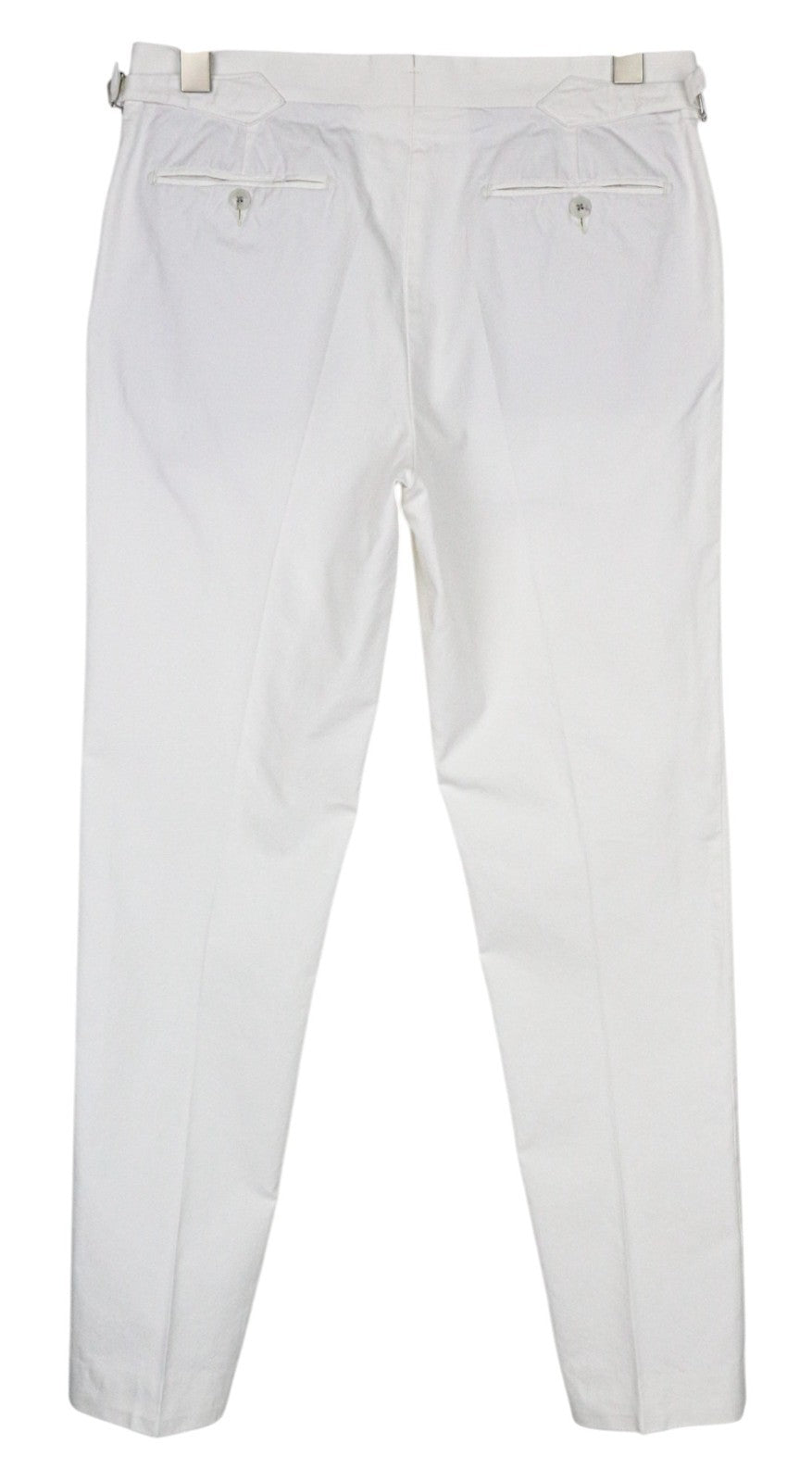 SUITSUPPLY Havana Men's UK38R Off-White Slim Cotton Single Breasted 2Pc Blazer