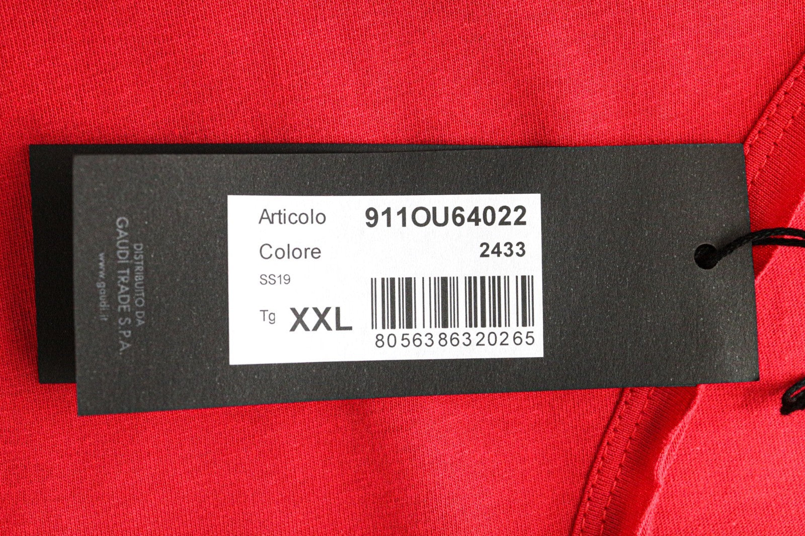 Red Twill T-Shirt