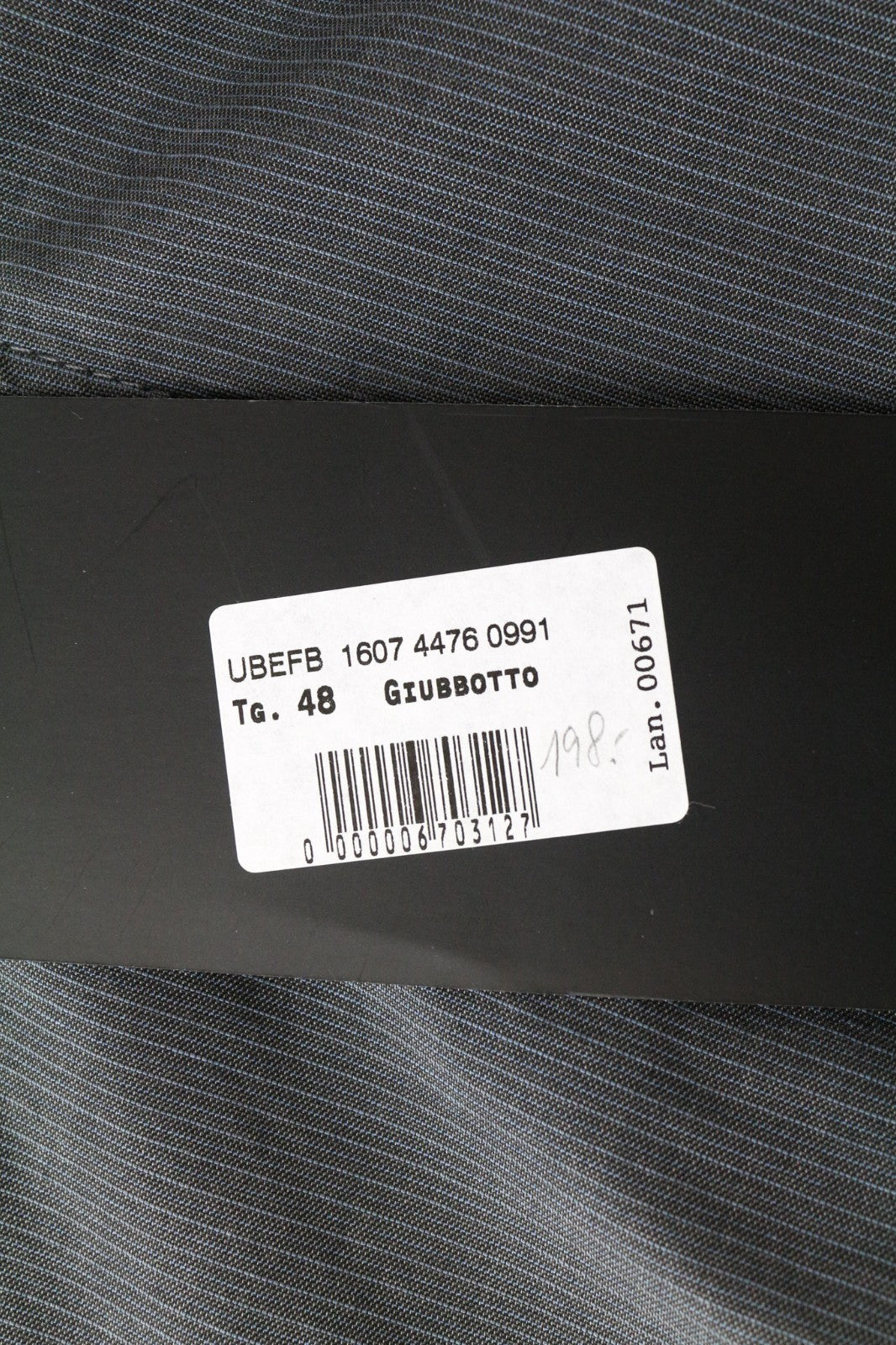 Grey Twill Jacket
