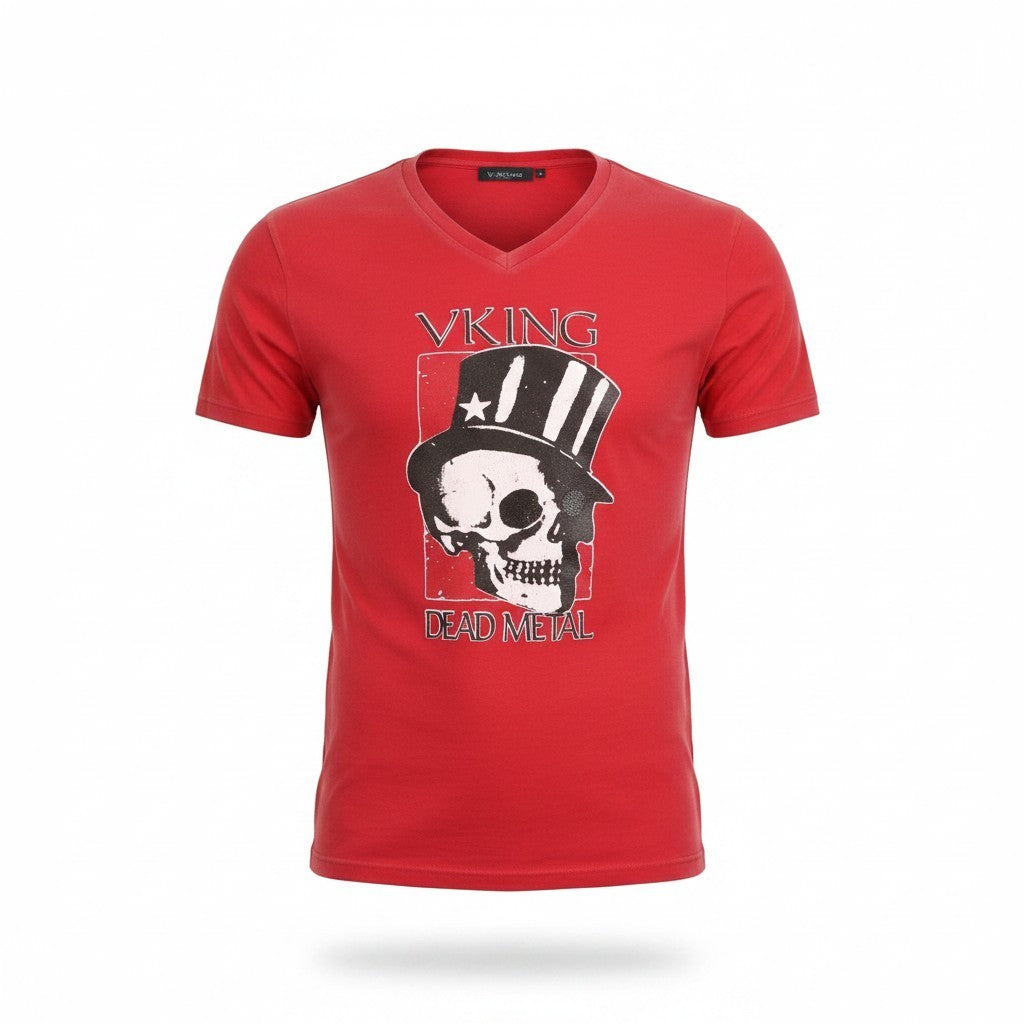 Red Twill T-Shirt