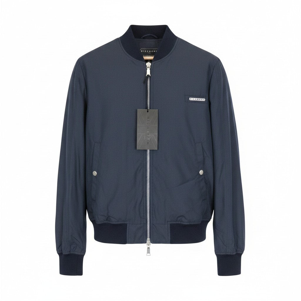 Blue Polyester Jacket