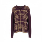 Purple Wool Sweatshirt