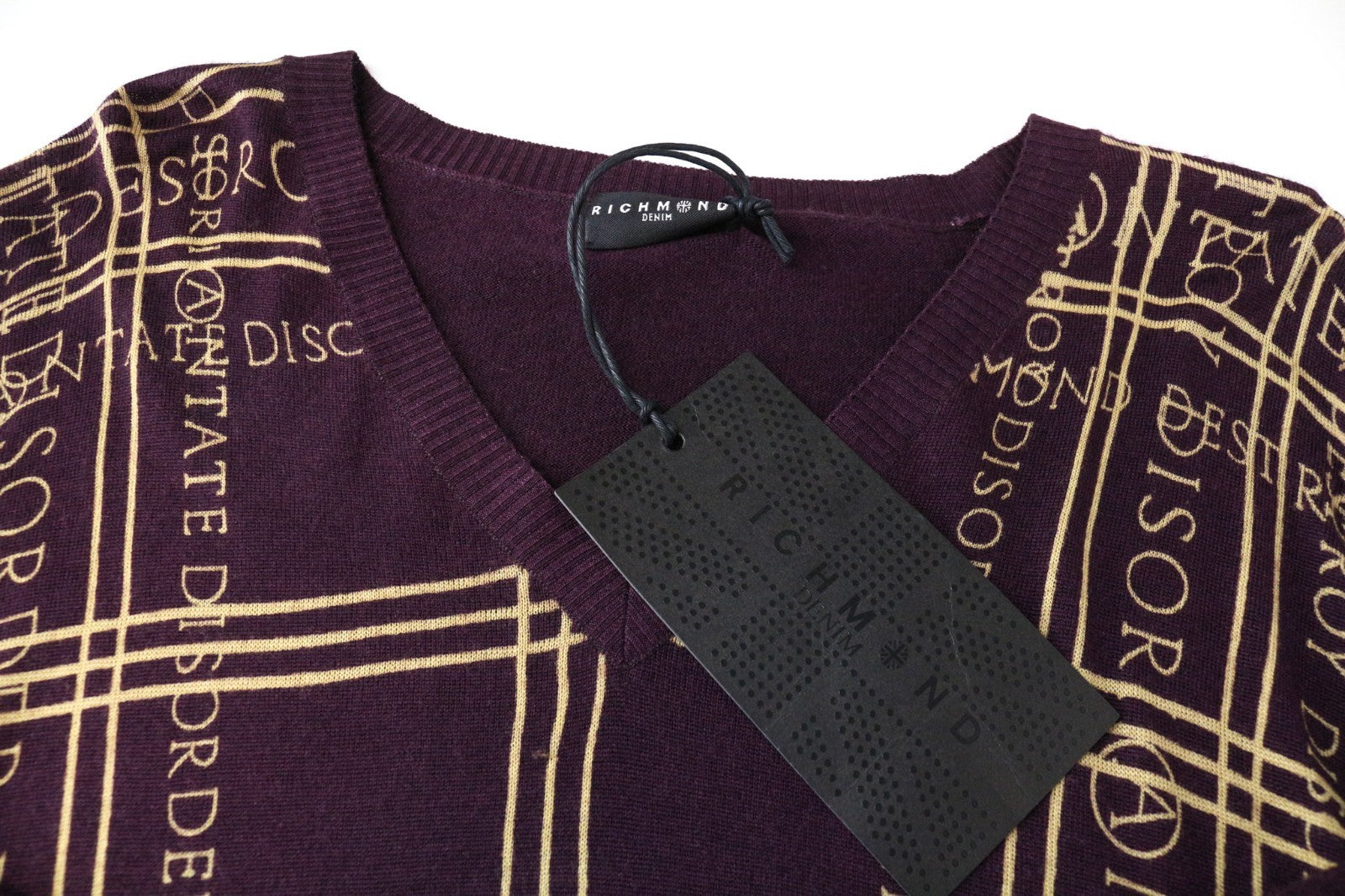 Purple Wool Sweatshirt