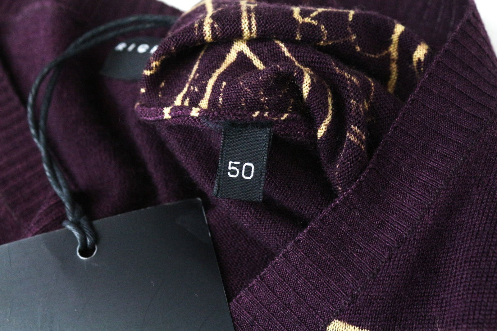 Purple Wool Sweatshirt