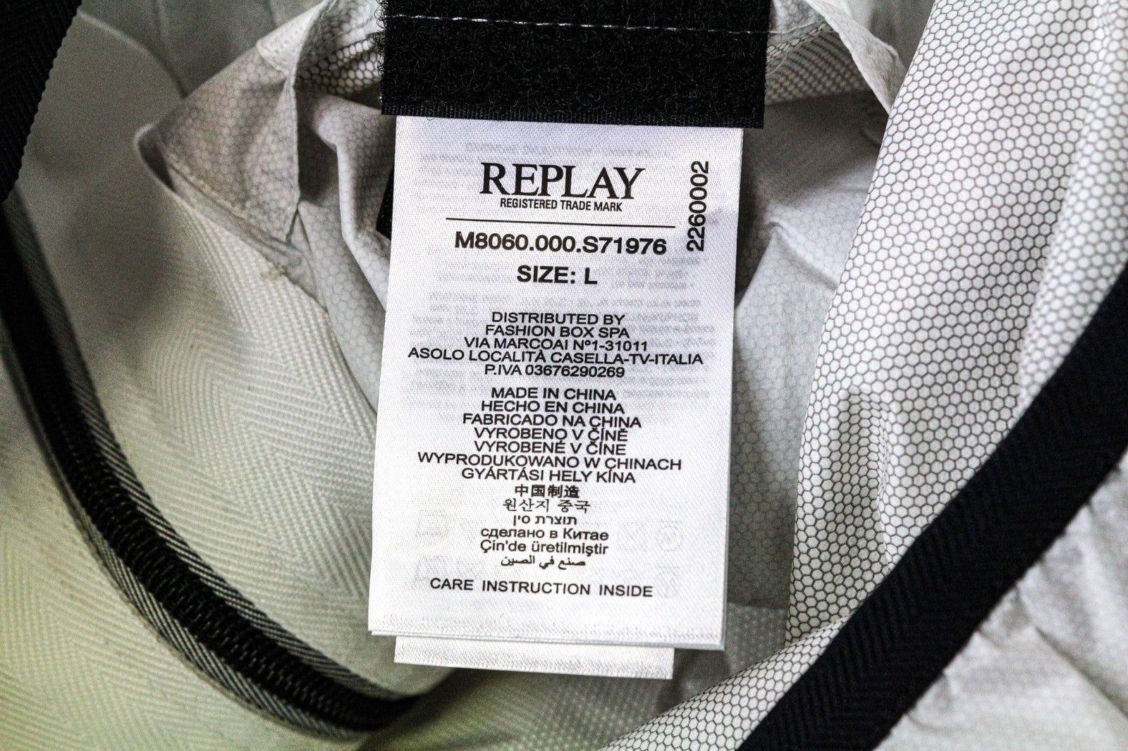 Grey Polyamide Jacket