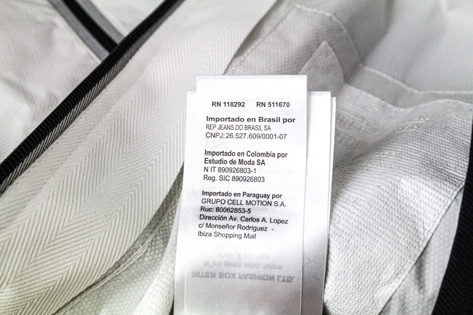 Grey Polyamide Jacket