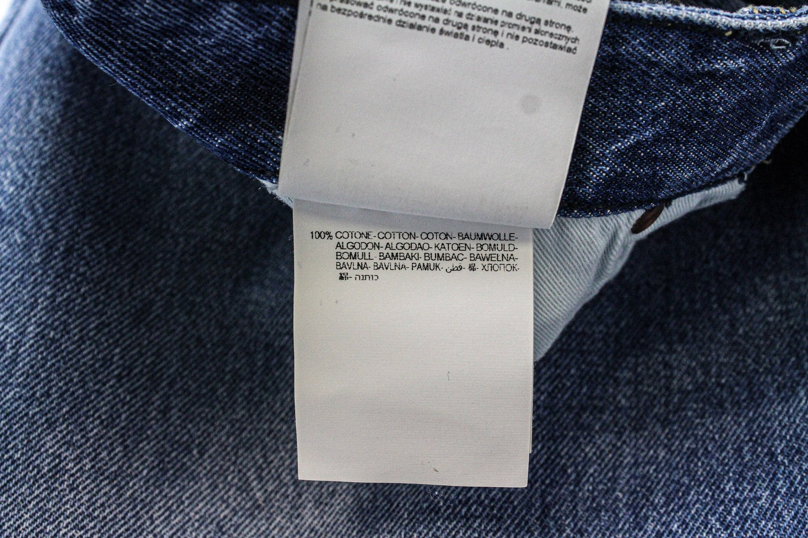 REPLAY Tinmar vyriški W30/L30 mėlyni siaurėjantys grynos medvilnės džinsai 