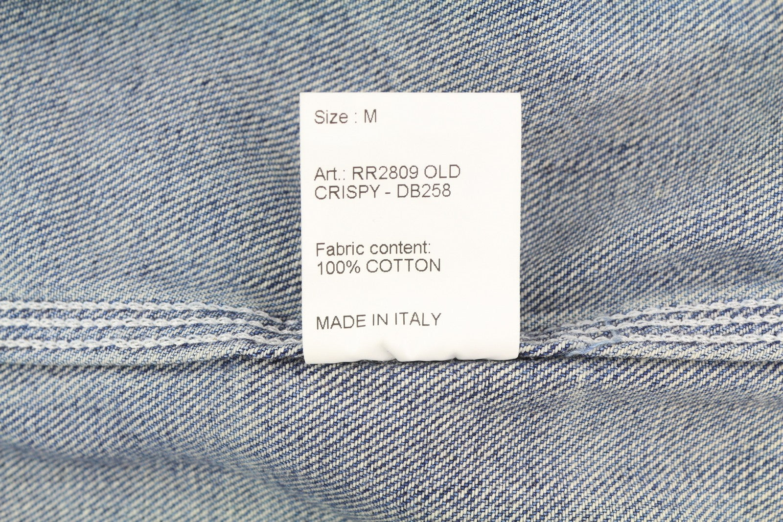 R13 Didelio dydžio dvigubo sluoksnio marškinėliai moterims, striukė M Kellen sagomis užsegama išblukusi mėlyna 