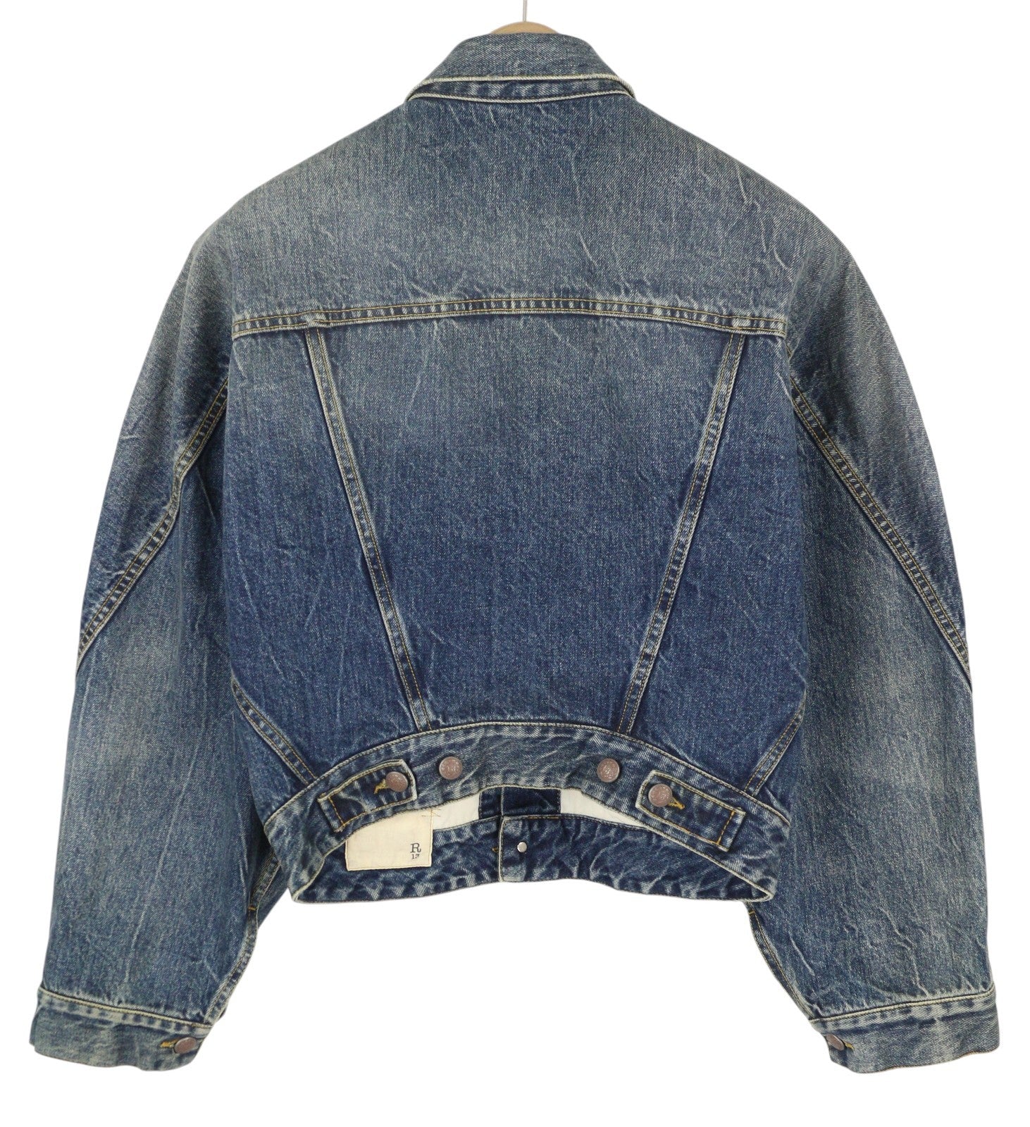 R13 Naomi Trucker striukė moterims M Kelly sunkiasvorės pečių apsaugos RMK 699 € 