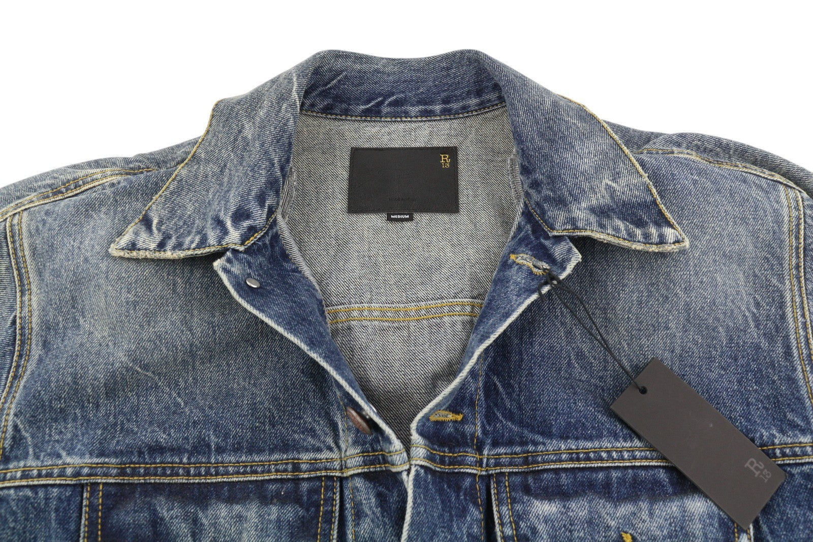 R13 Naomi Trucker striukė moterims M Kelly sunkiasvorės pečių apsaugos RMK 699 € 