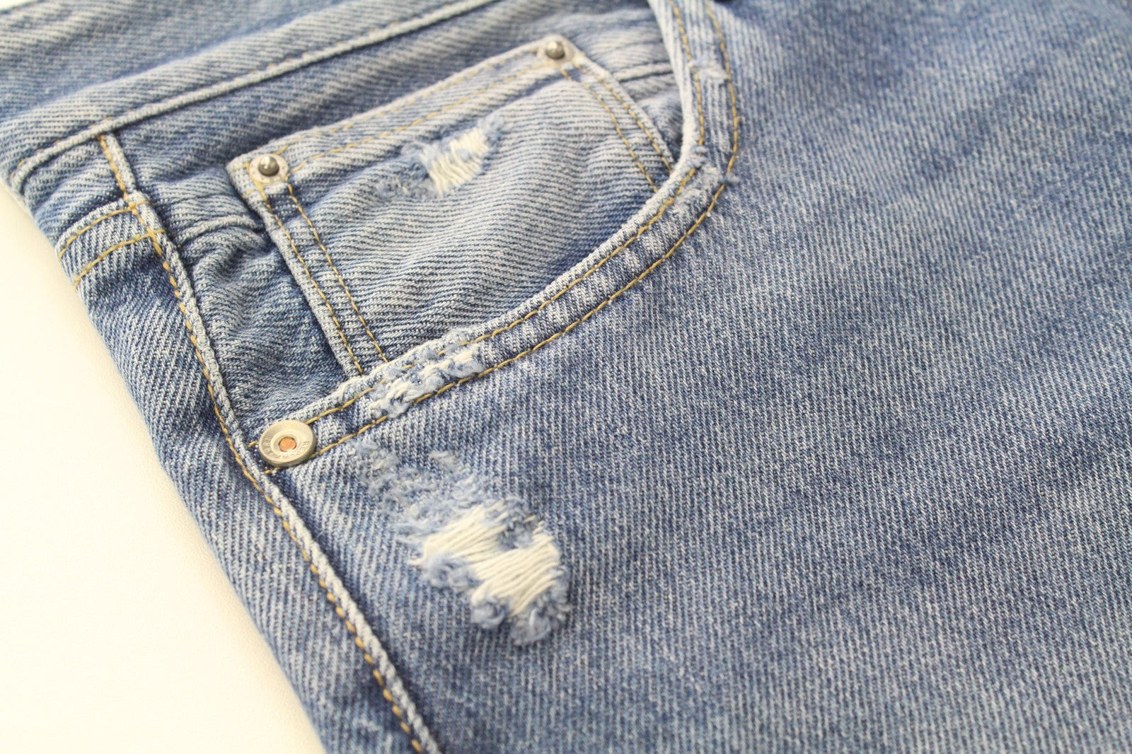 REPLAY Tinmar vyriški W30/L32 mėlyni siaurėjantys grynos medvilnės džinsai 