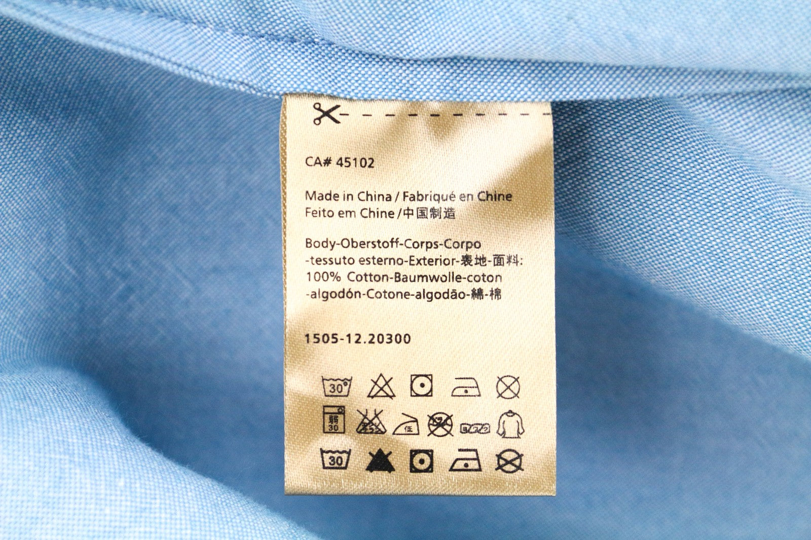 SCOTCH &amp; SODA Ams Blauw vyriški mėlyni medvilniniai ilgomis rankovėmis laisvalaikio marškiniai su kišenėmis 2XL dydžio 