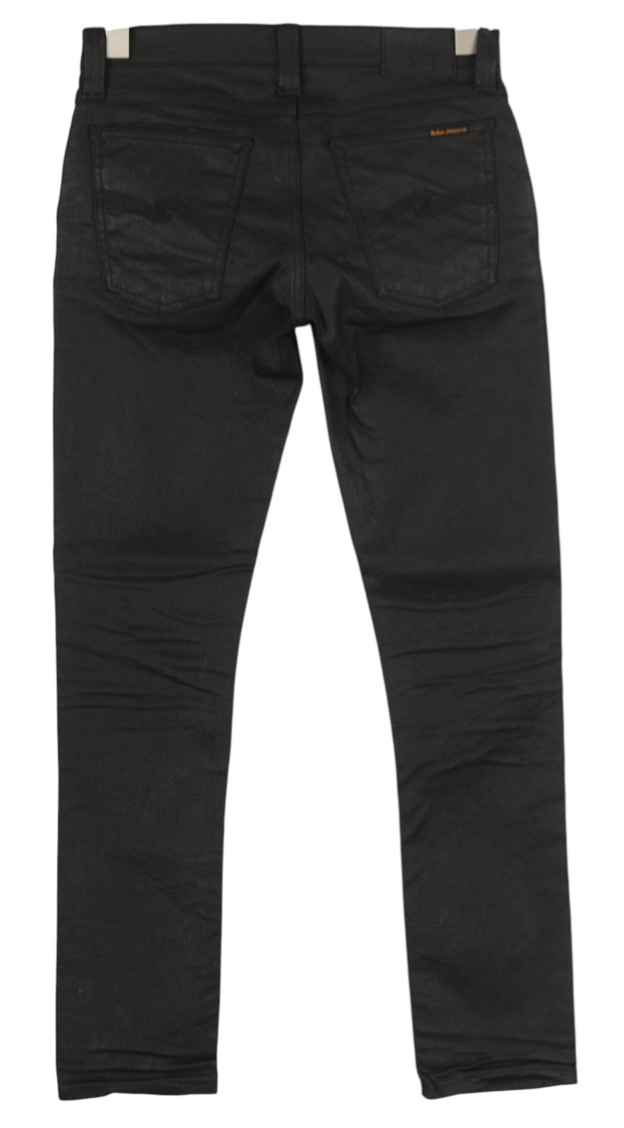 NUDIE JEANS Tight Long John Men Jeans W28/L30 Throb Organic Coated Slim Fit