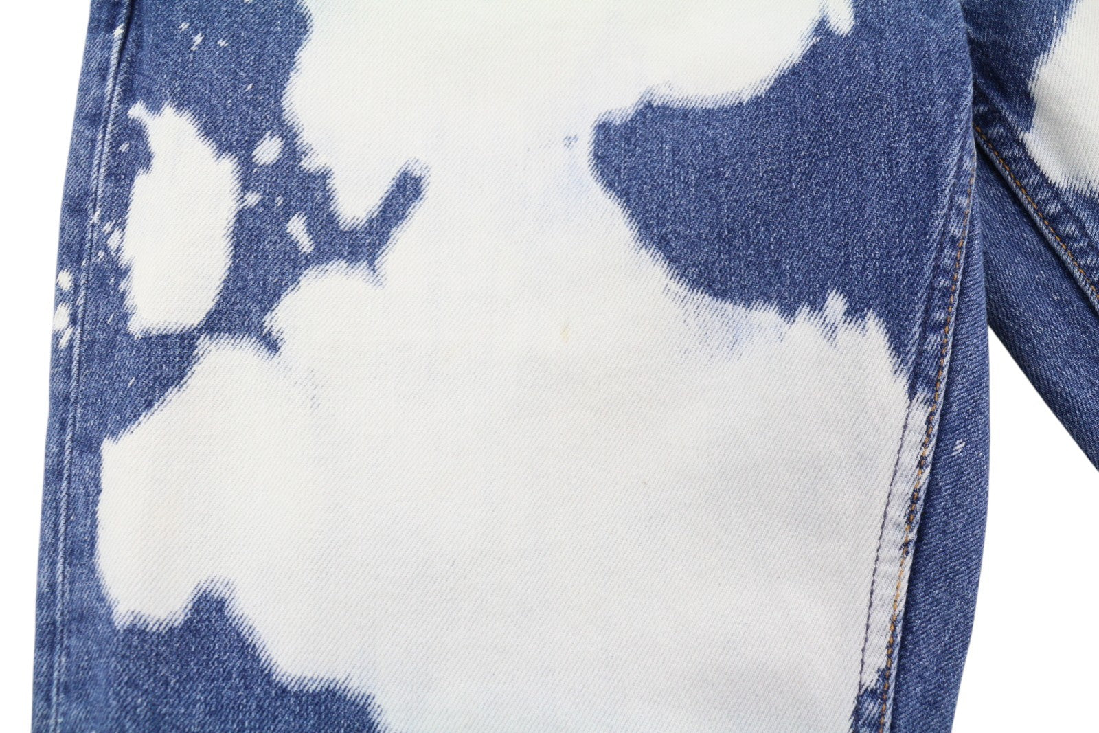 NUDIE JEANS Steady Eddie II Men Jeans W30/L32 Tie Dye Slim Fit Button Fly Denim