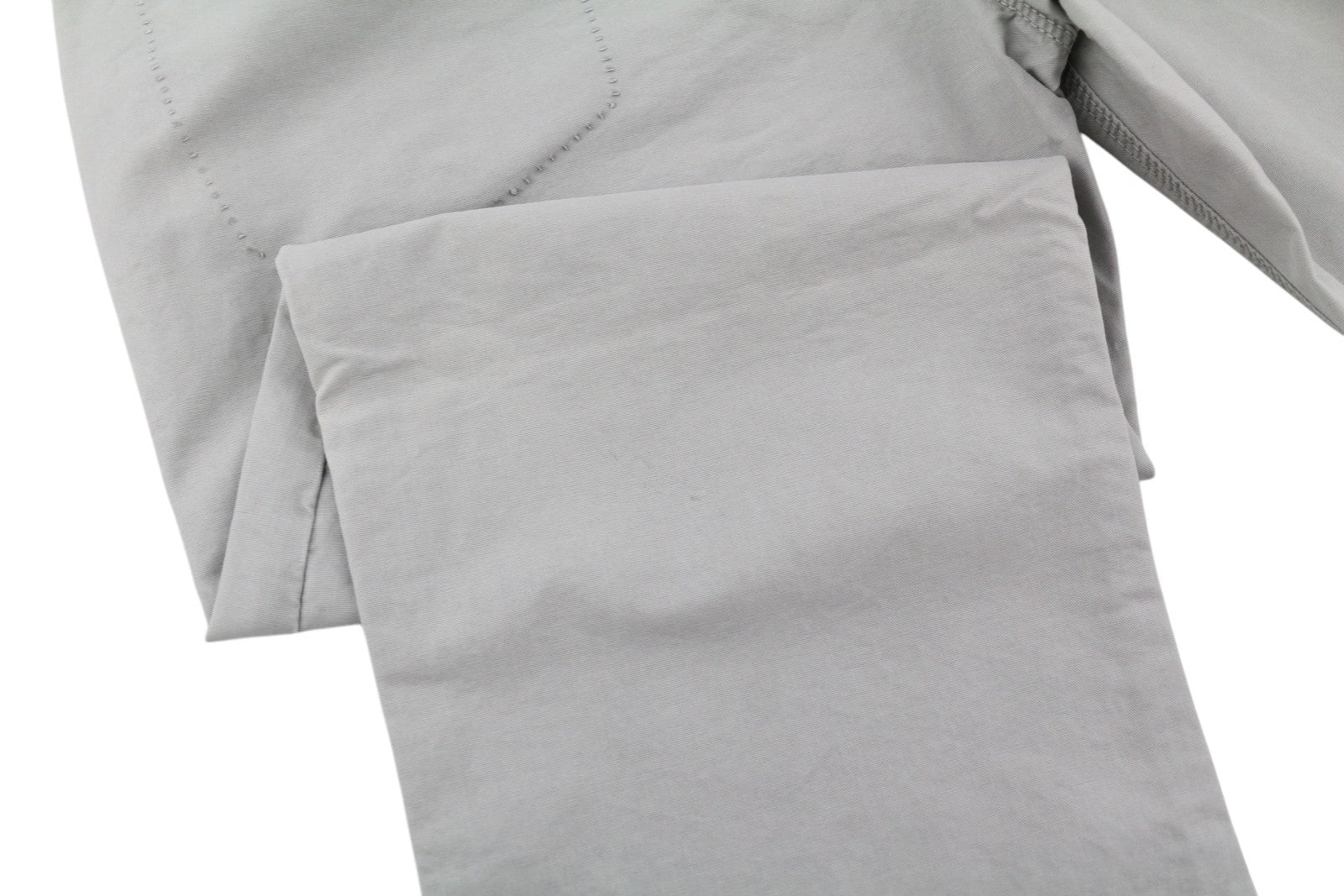 NUDIE JEANS chaki spalvos įprastos vyriškos kelnės W32/L34 Gey Moon Dust Distress Chino* 