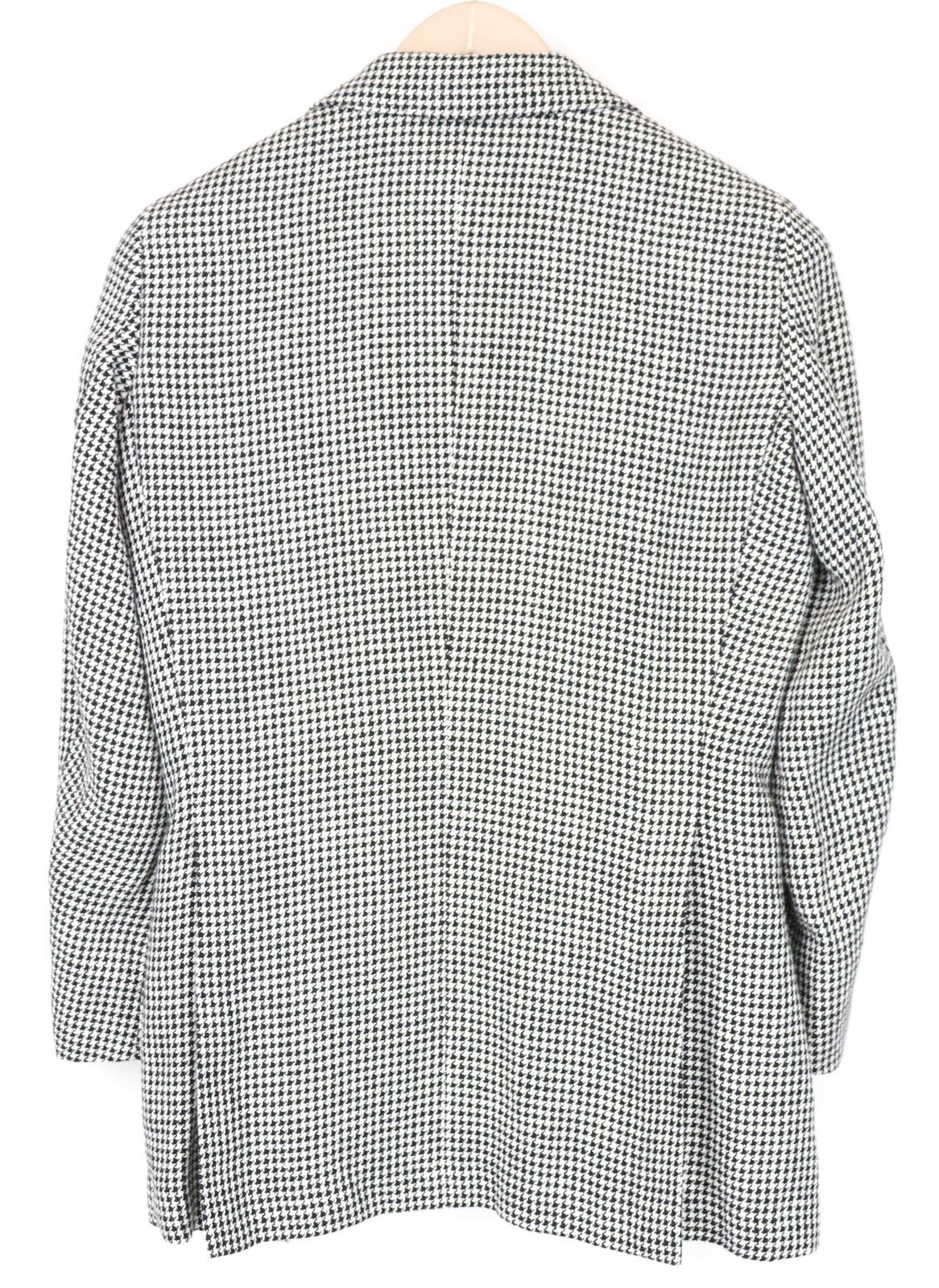 SUITSUPPLY La Spalla moteriškas pilkas gryno lino raštuotas dviejų dalių kostiumas UK30R 