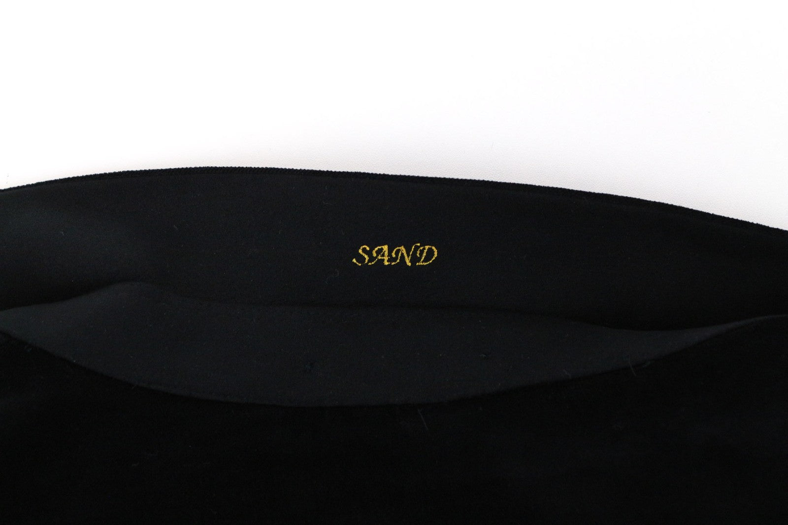 SUITSUPPLY La Spalla Men's UK48R Black Cotton Stretch Unlined Velvet Blazer