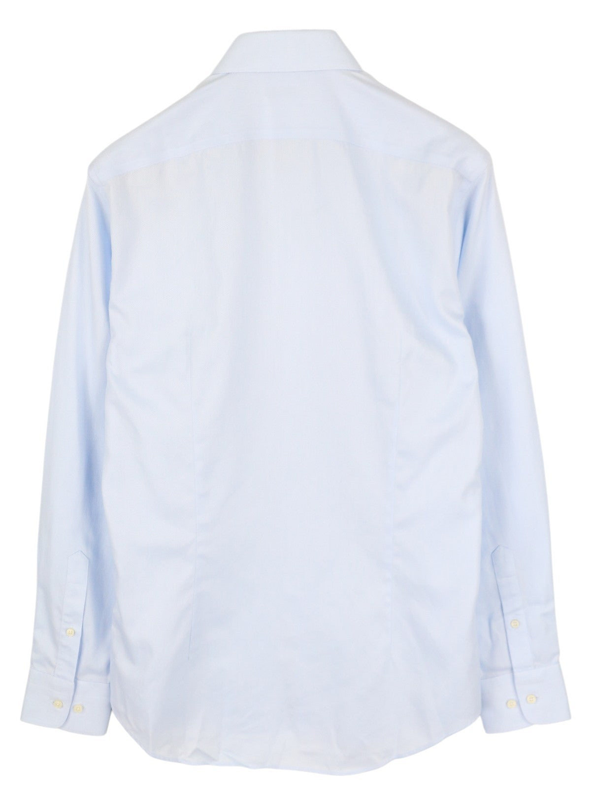 „SUITSUPPLY Traveller“ vyriški formalūs marškinėliai, 41/16, mėlyni, itin ploni, su sagomis 