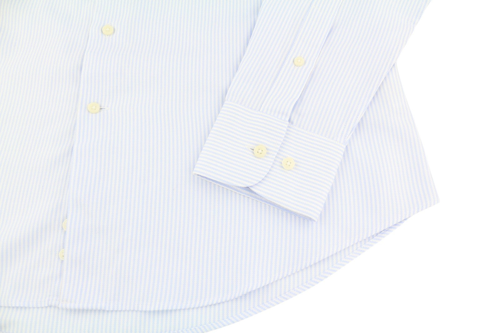 SUITSUPPLY Try On Extra Slim Fit Men Formal Shirt 41L / 16L Pinstriped Cutaway