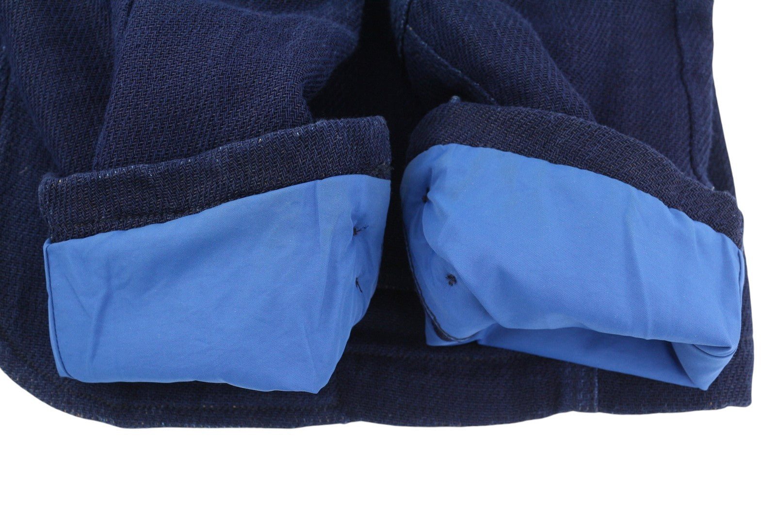 DENHAM vyriškas švarkas M, tamsiai mėlynas, su įpjovomis, atvartu, sagomis užsegamas, be pamušalo, vienaeilis 