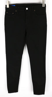 ACNE STUDIOS Climb Women's W28/L34 Black Stretch Skinny Zip Classic Jeans
