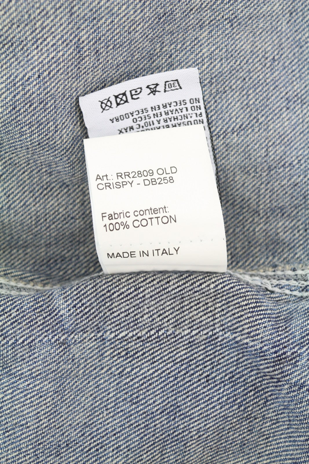 R13 Alice dvigubų marškinėlių moteriškas švarkas M Kellen dideli marškinėliai su sagomis, išblukusi mėlyna 