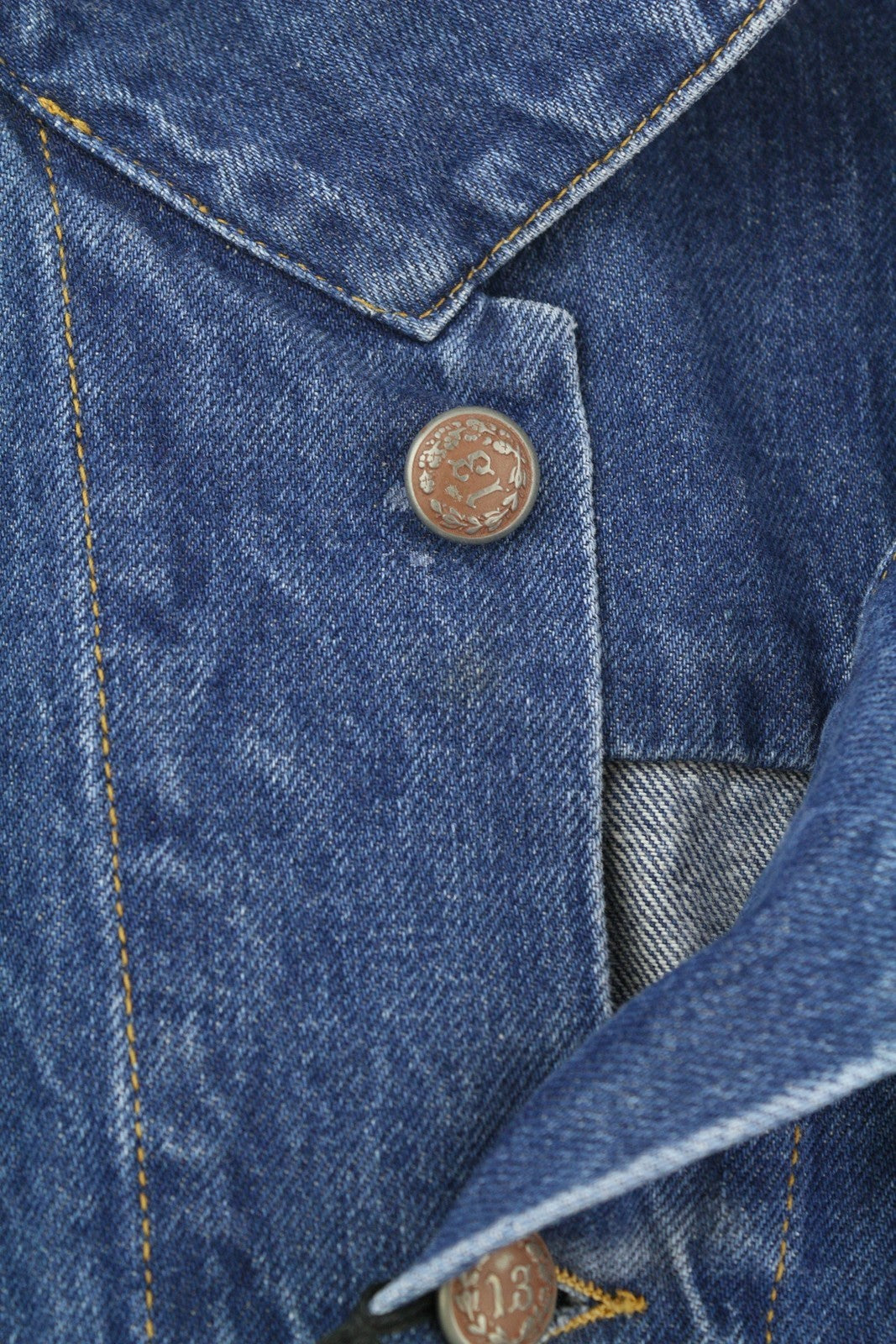 R13 Džinsinis sunkvežimio tipo švarkas su suveržtu liemeniu, M, Kelly Tex, laisvas, mėlynas 