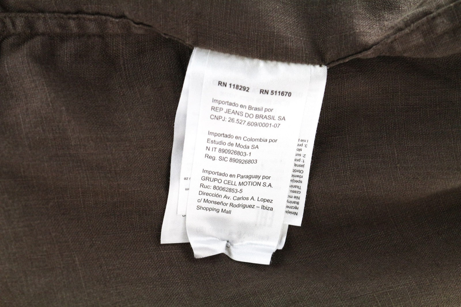 REPLAY vyriški L dydžio rudi gryno lino trumpomis rankovėmis marškinėliai su kišenėmis 