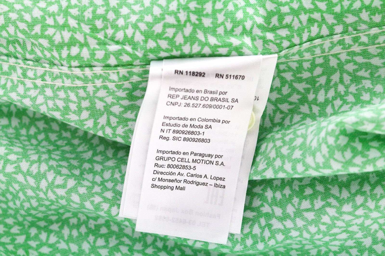 REPLAY vyriški S dydžio žali rašto grynos medvilnės marškiniai su sagomis ir platėjančia apykakle