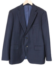 SUITSUPPLY Men's Blazer UK46S Navy Blue Pure Wool Classic Single-Breasted