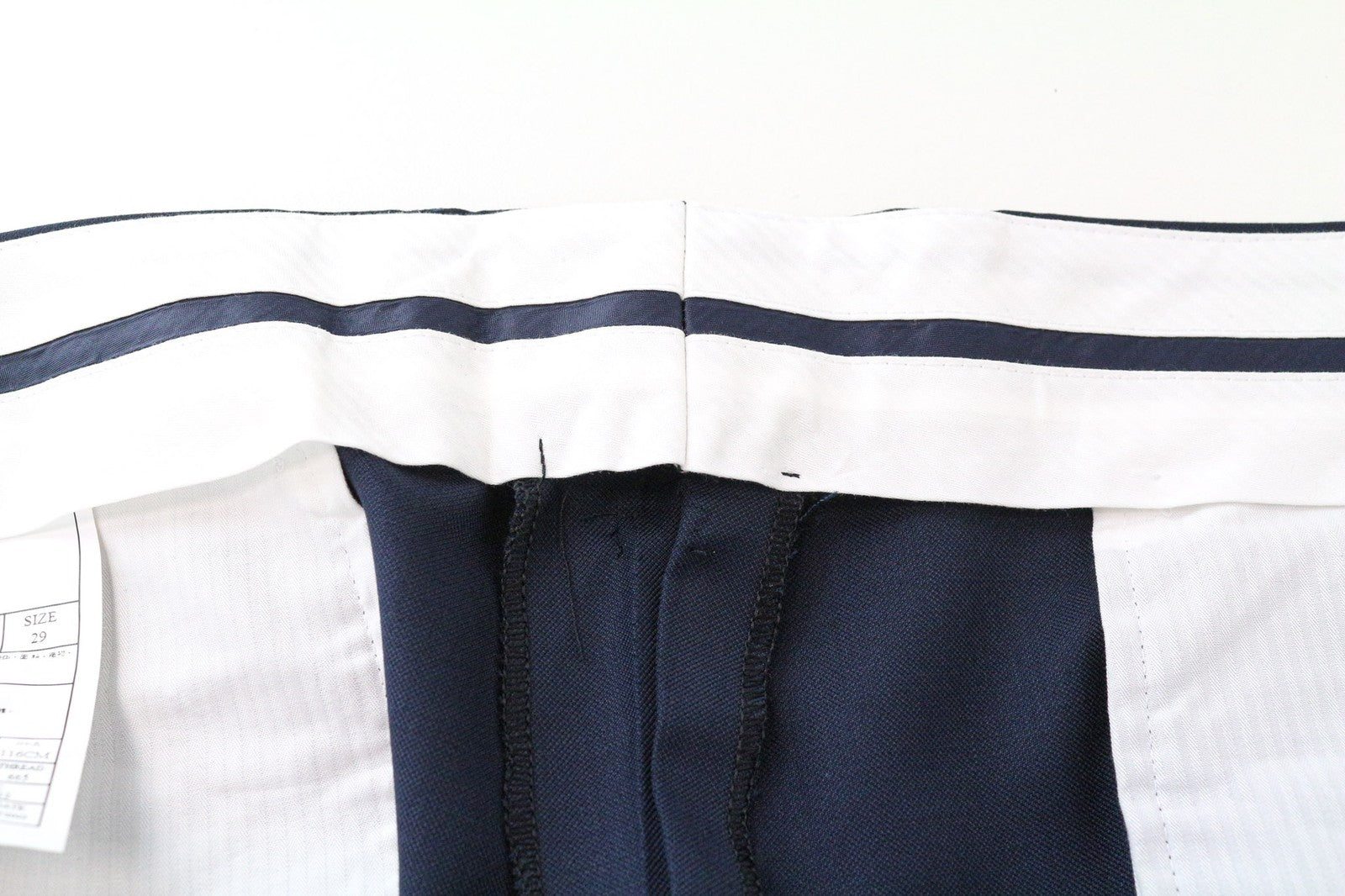 SUITSUPPLY Lazio Men's Suit UK46R Navy Blue Wool S110s Slim Perennial 2-Piece