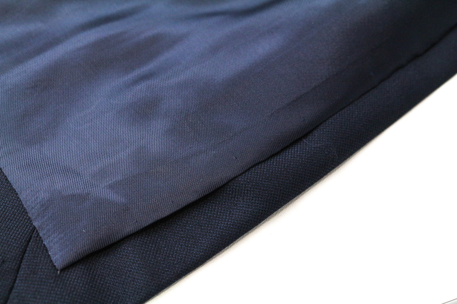 SUITSUPPLY Lazio Men's Suit UK46R Navy Blue Wool S110s Slim Perennial 2-Piece