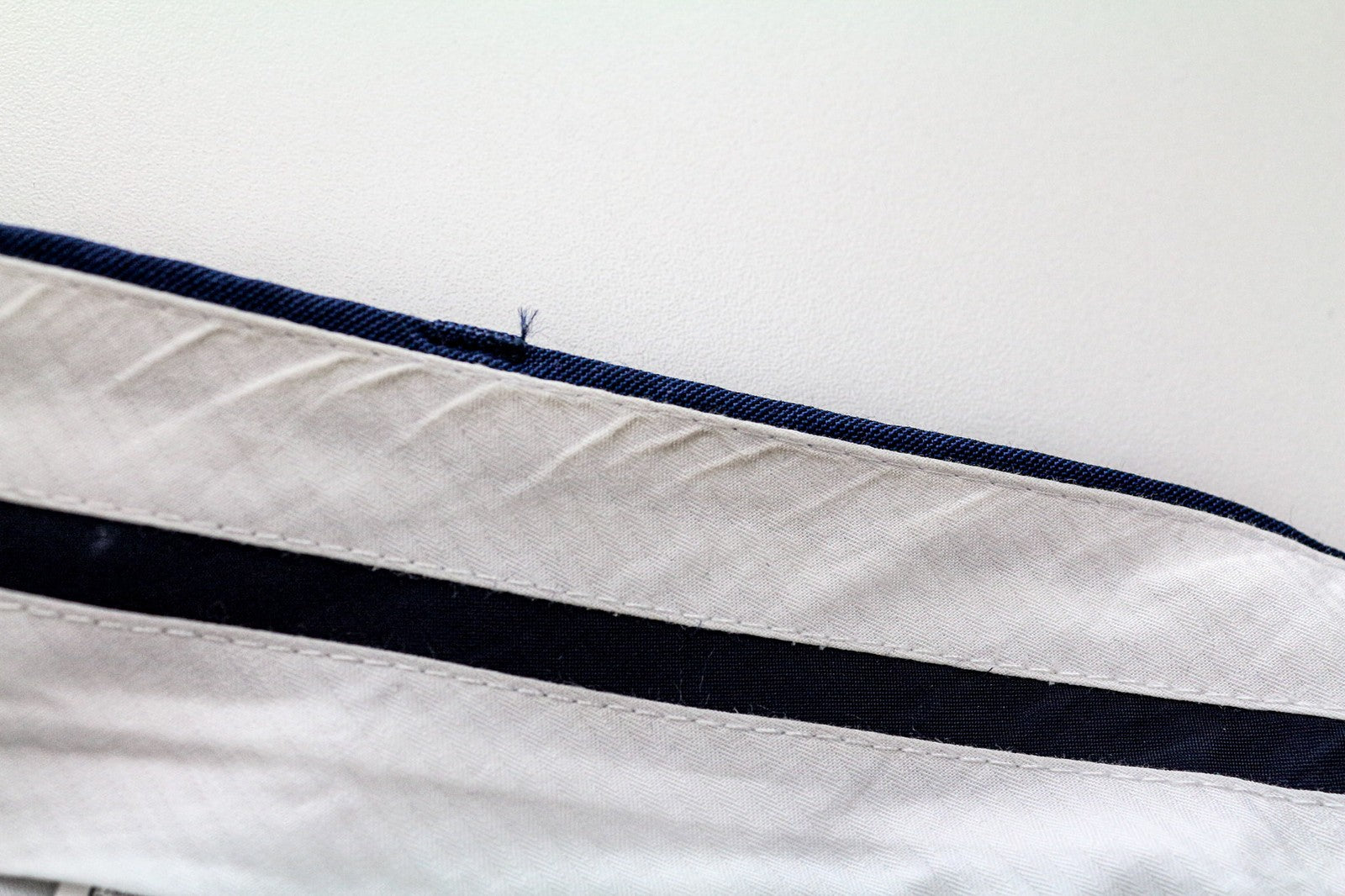 SUITSUPPLY Brescia Men's Trousers UK48R Blue Pure Wool Pleated Front Classic