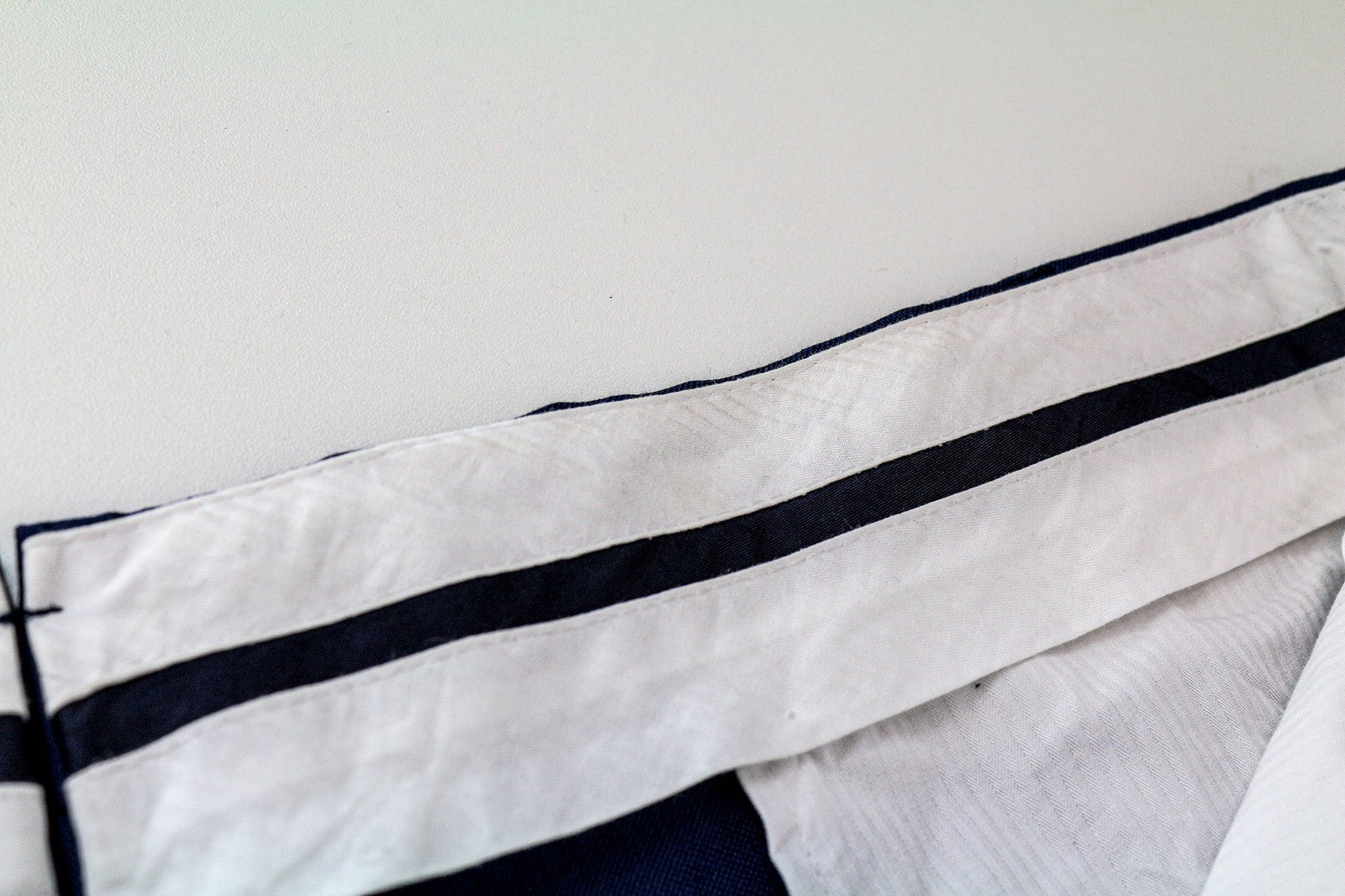 SUITSUPPLY Brescia Men's Trousers UK48R Blue Pure Wool Pleated Front Classic