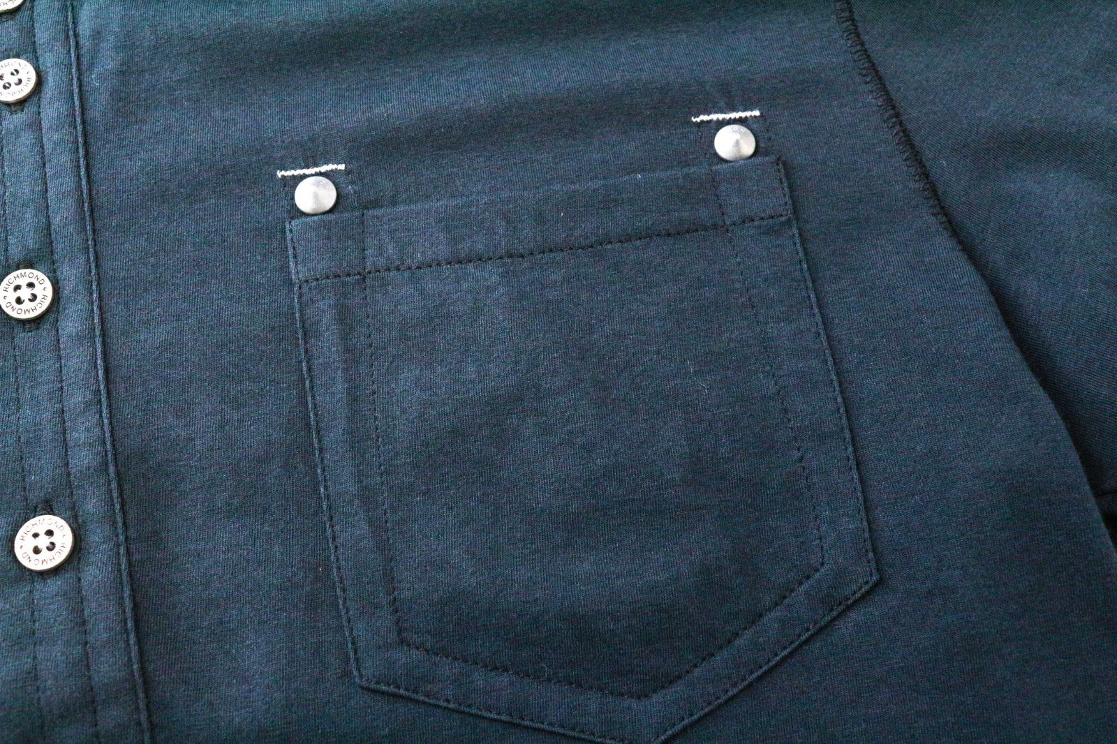Blue Twill T-Shirt