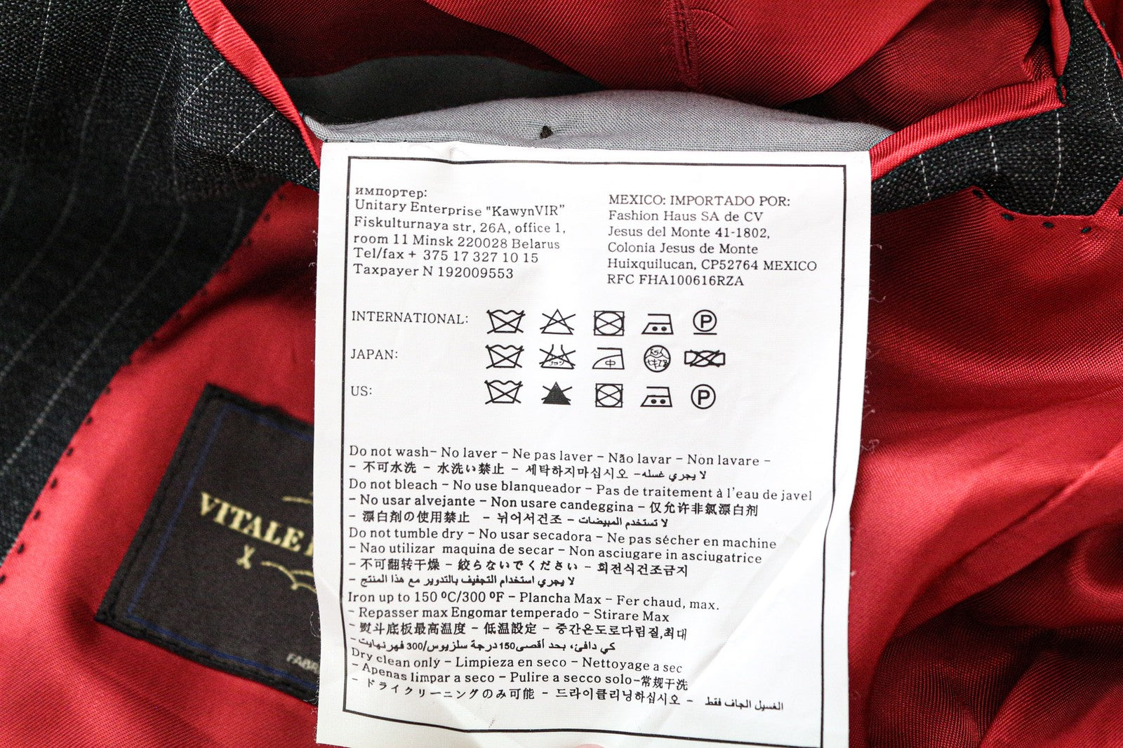 SUITSUPPLY Sienna Men's Blazer UK38R Grey Pure Wool Striped Single-Breasted