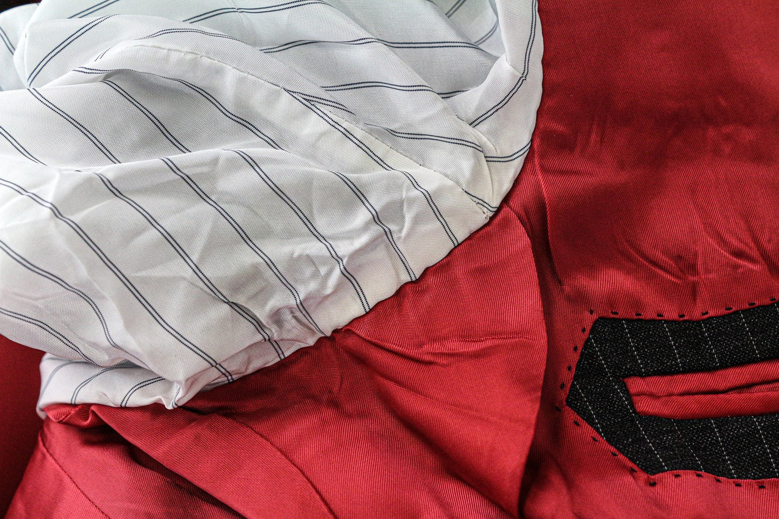 SUITSUPPLY Sienna Men's Blazer UK38R Grey Pure Wool Striped Single-Breasted