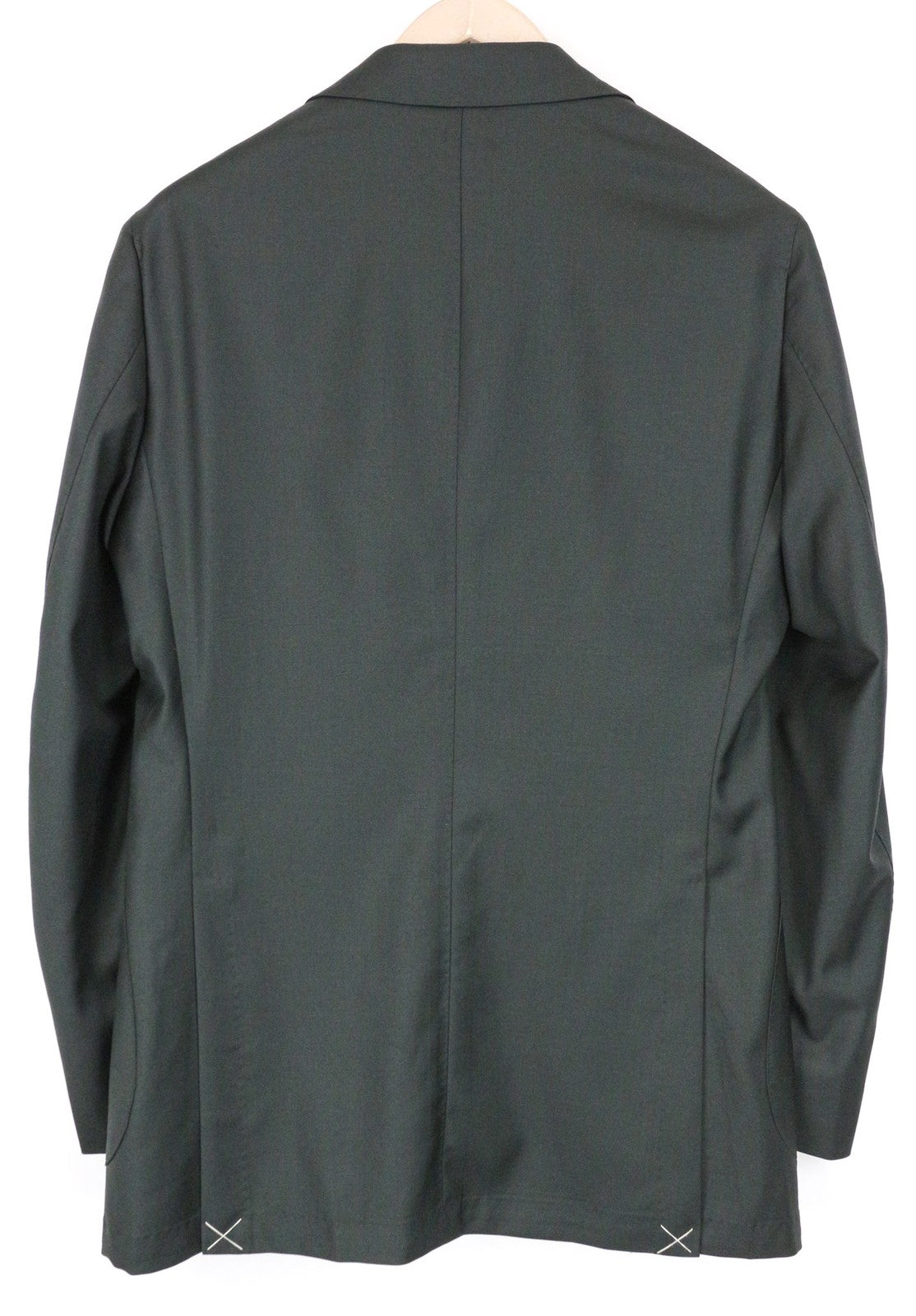 SUITSUPPLY La Spalla Men's Suit UK36R Green Wool 2-Piece with Blazer & Vest