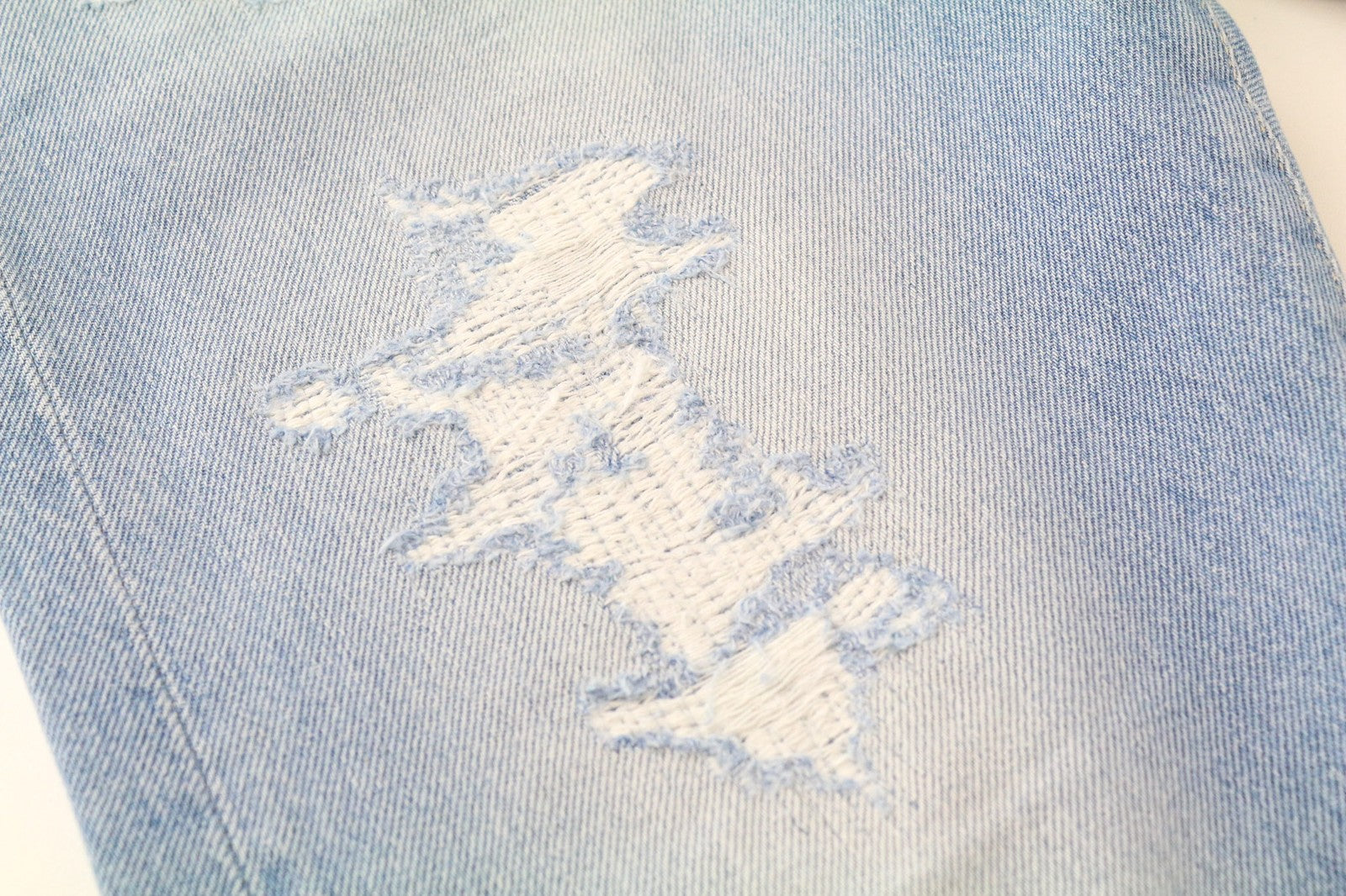 REPLAY Tinmar Men's Jeans W30/L32 Blue Tapered Pure Cotton Distressed Wash