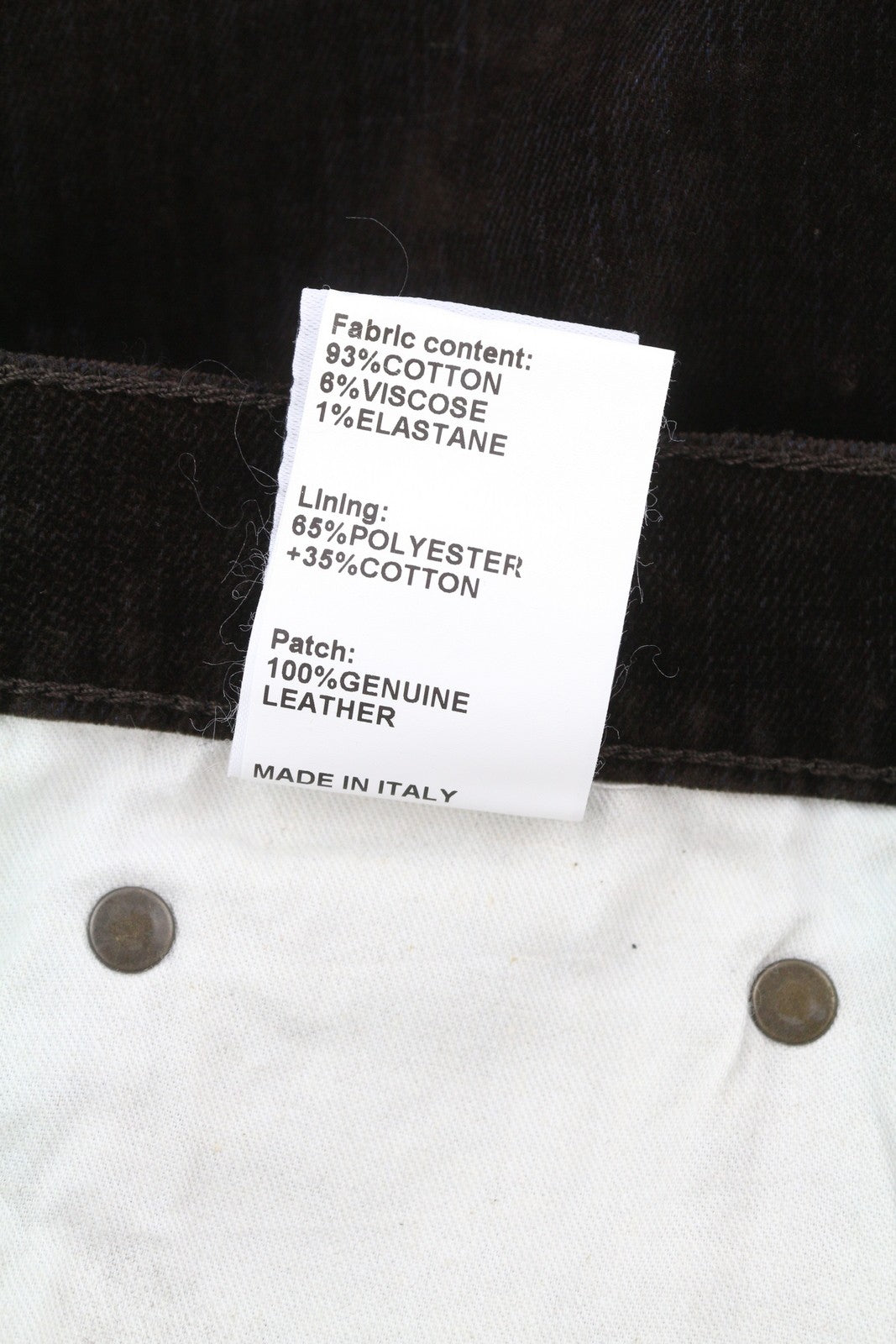 R13 Jane moteriški džinsai 26 rudi, aksominiai, minkšti, užtrauktukai, vidutinio liemens, tamsūs. 