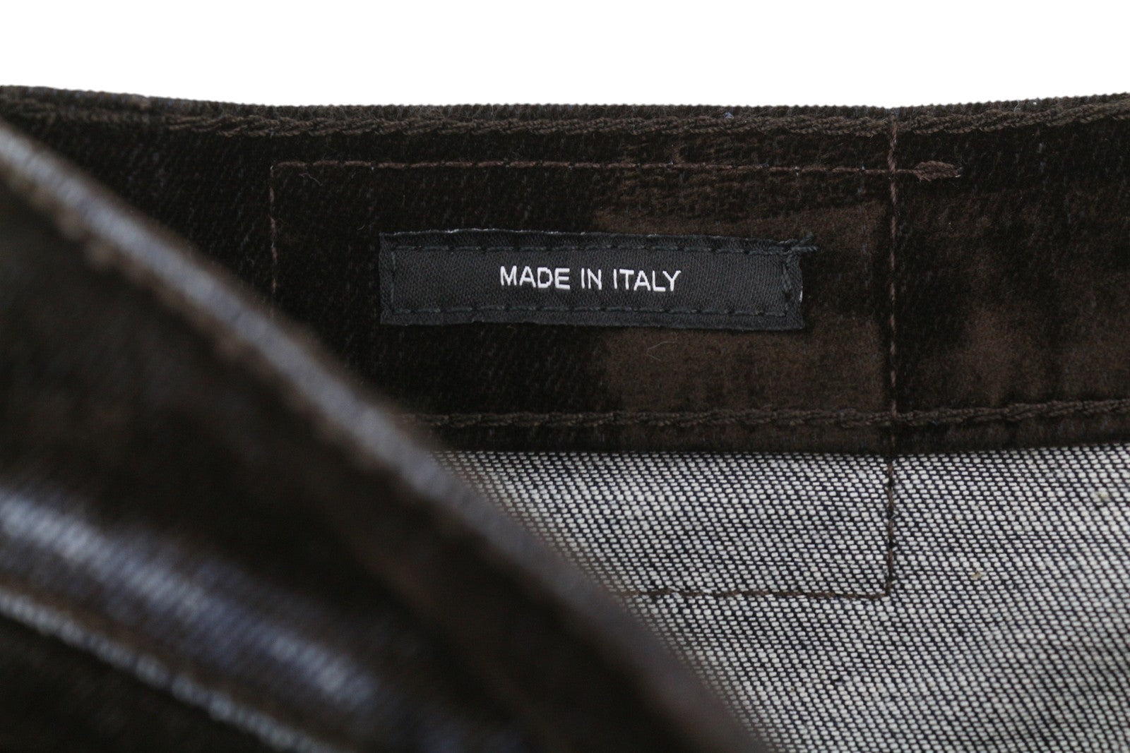 R13 Jane moteriški džinsai 26 rudi, aksominiai, minkšti, užtrauktukai, vidutinio liemens, tamsūs. 